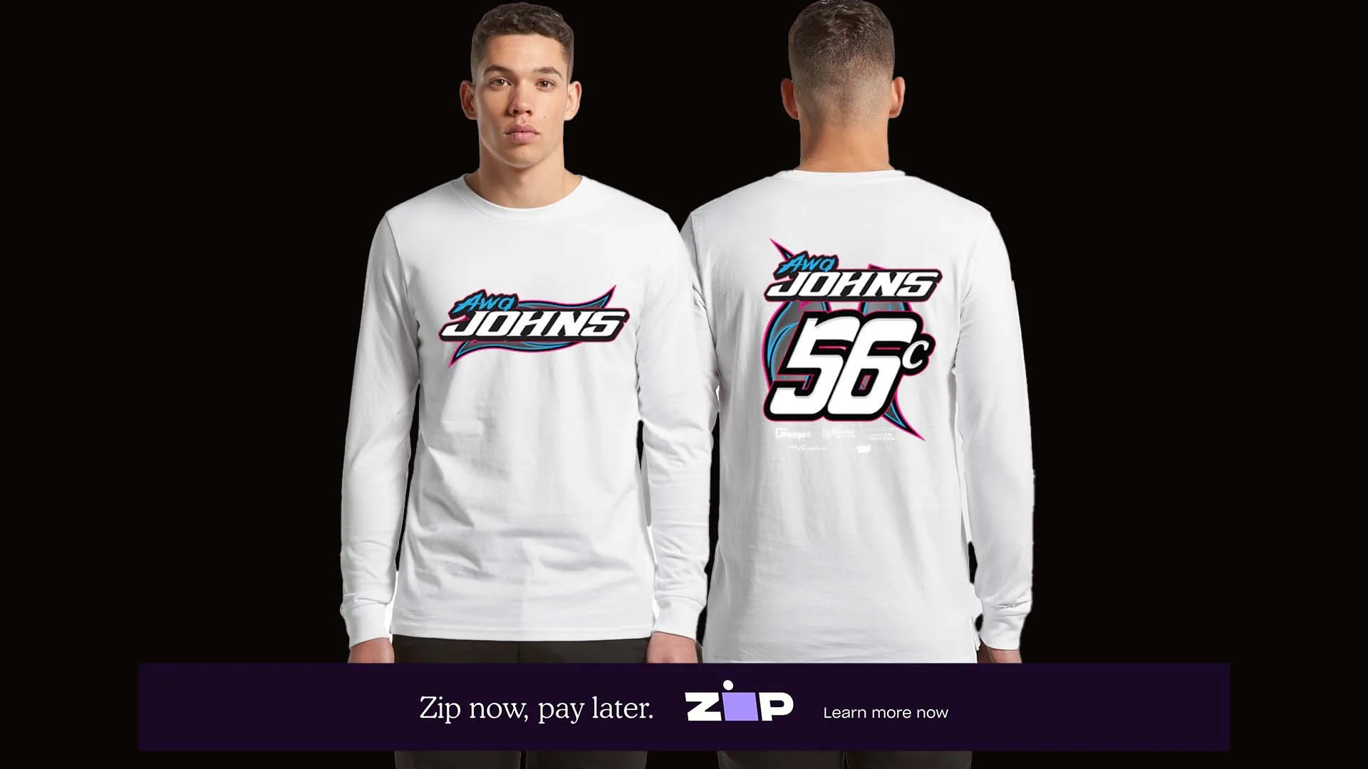 Mens Awa Johns Longsleeve Tee