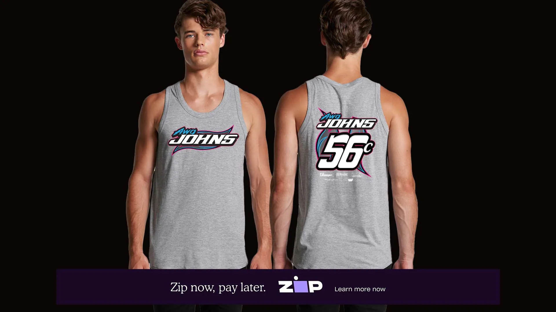 Mens Awa Johns Singlet