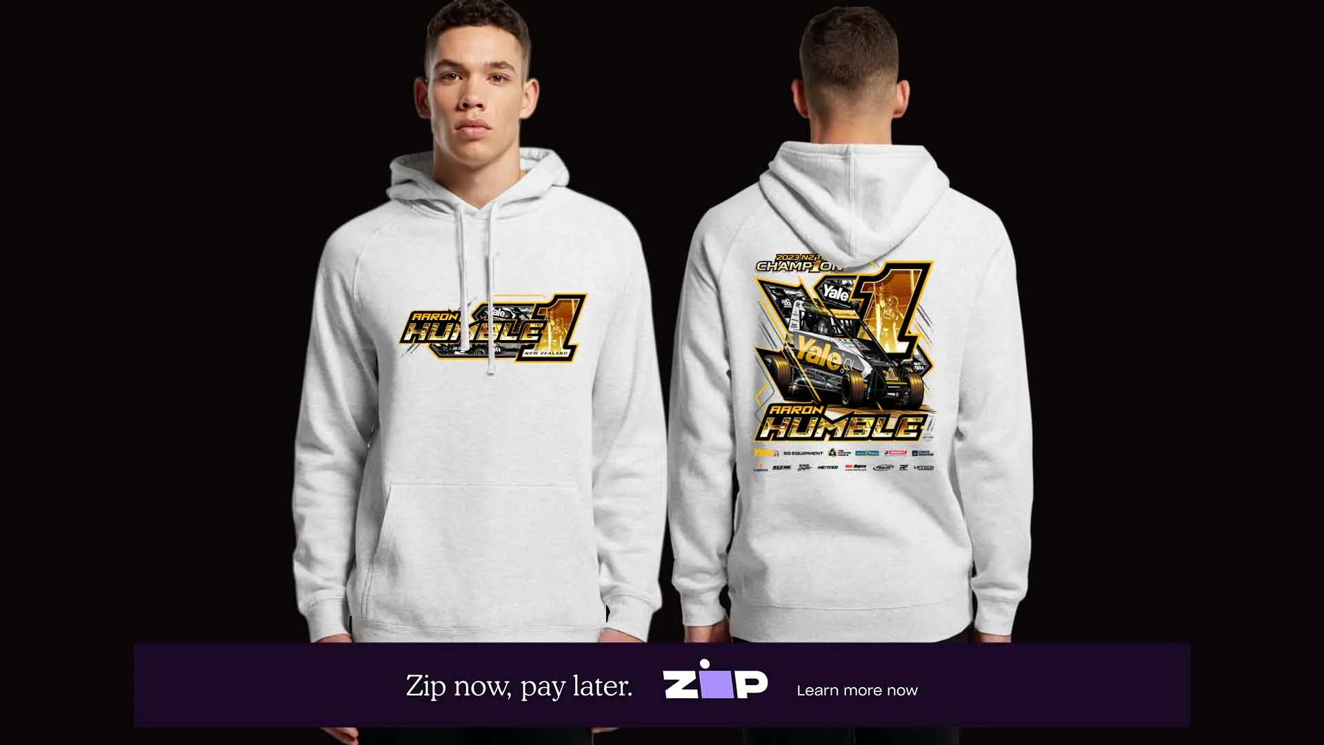 Mens Aaron Humble Motorsport Hoodie