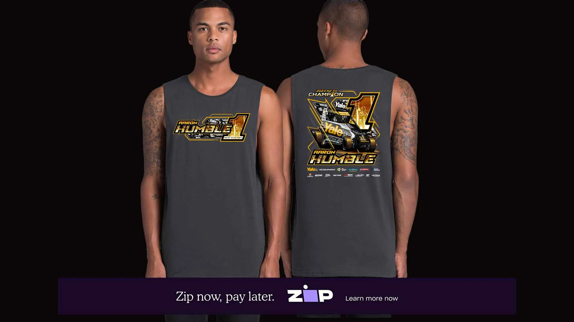 Mens Aaron Humble Motorsport Tank