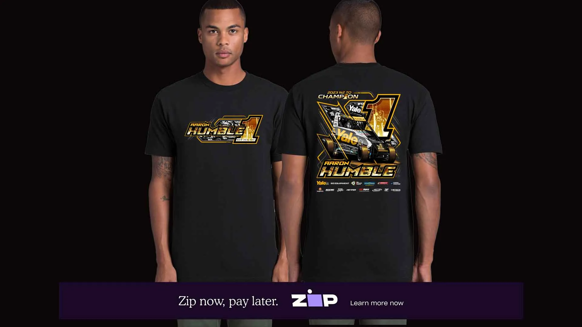 Mens Aaron Humble Motorsport Tee