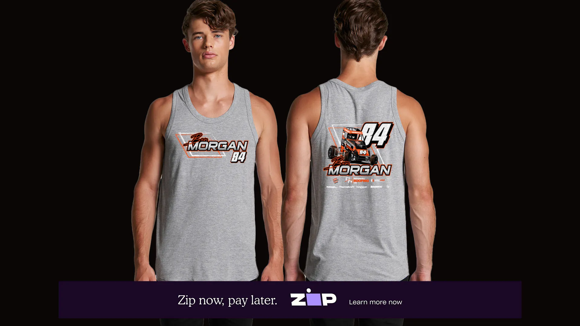 Kids Ben Morgan Racing Singlet