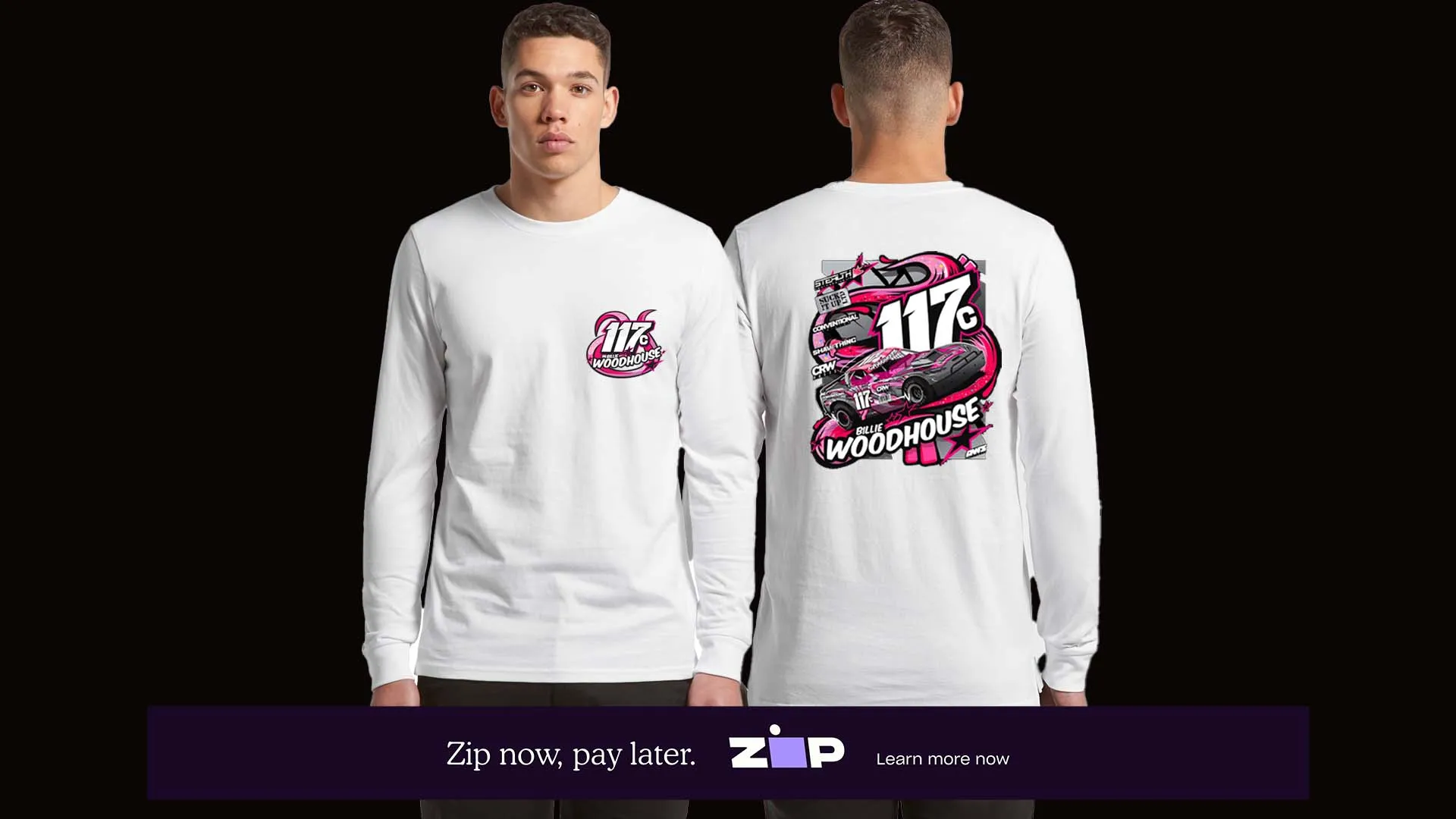 Mens Billie Woodhouse Longsleeve Tee