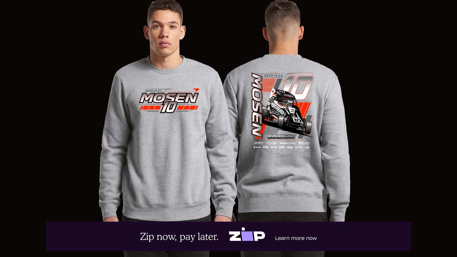Mens Brad Mosen Racing Crew