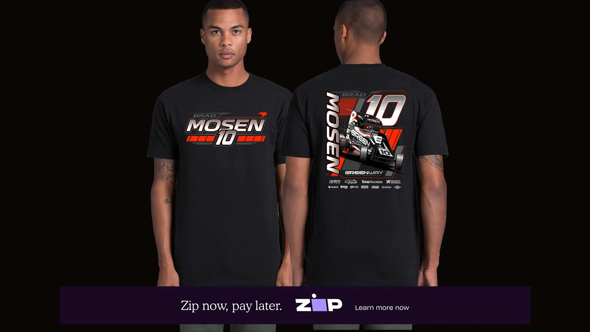 Mens Brad Mosen Racing Tee