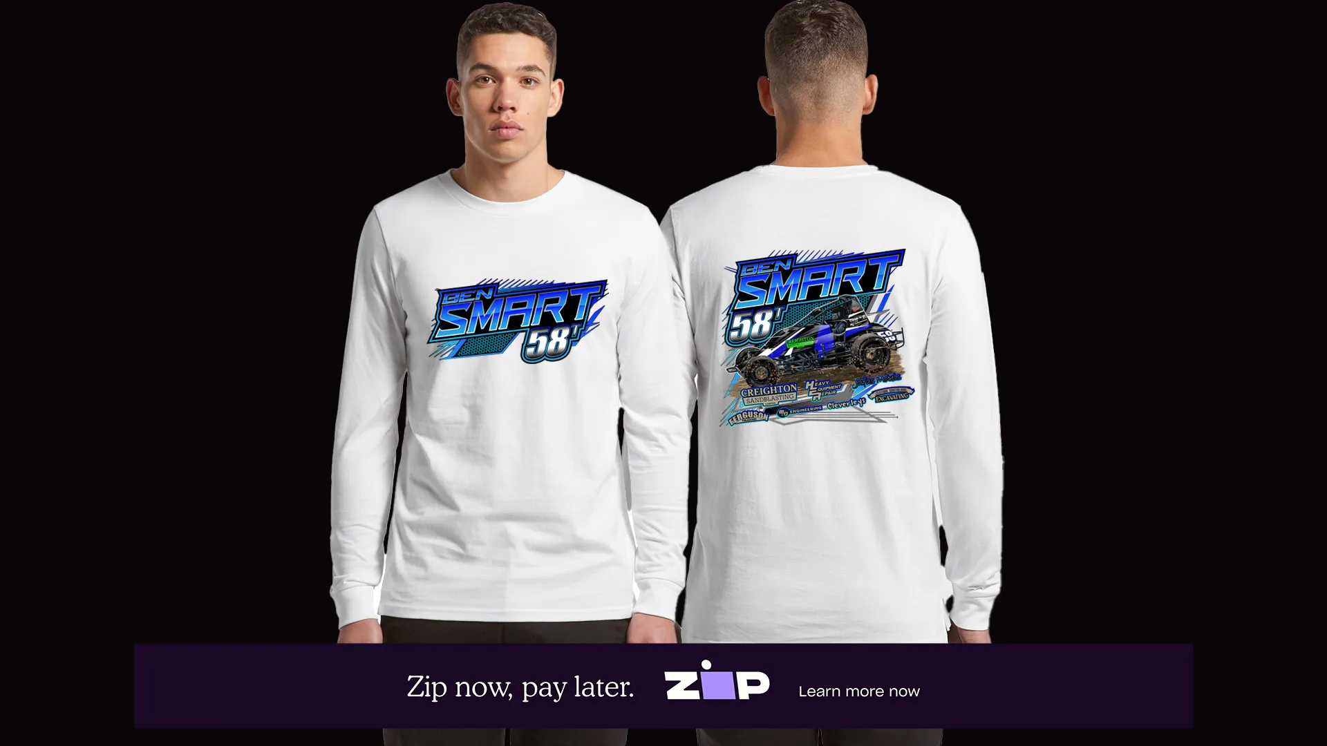 Mens CS Motorsport Longsleeve Tee