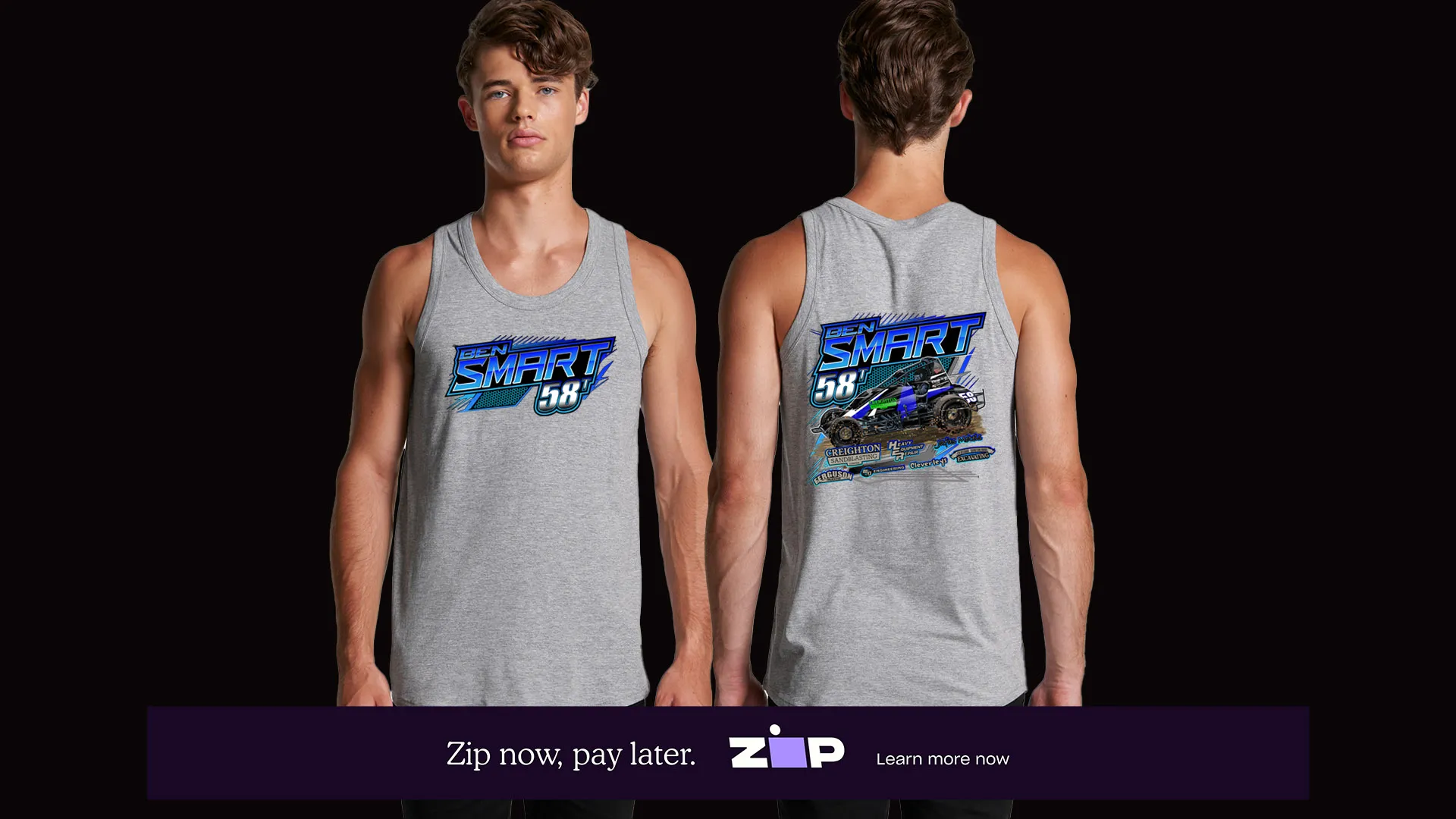 Womens CS Motorsport Singlet