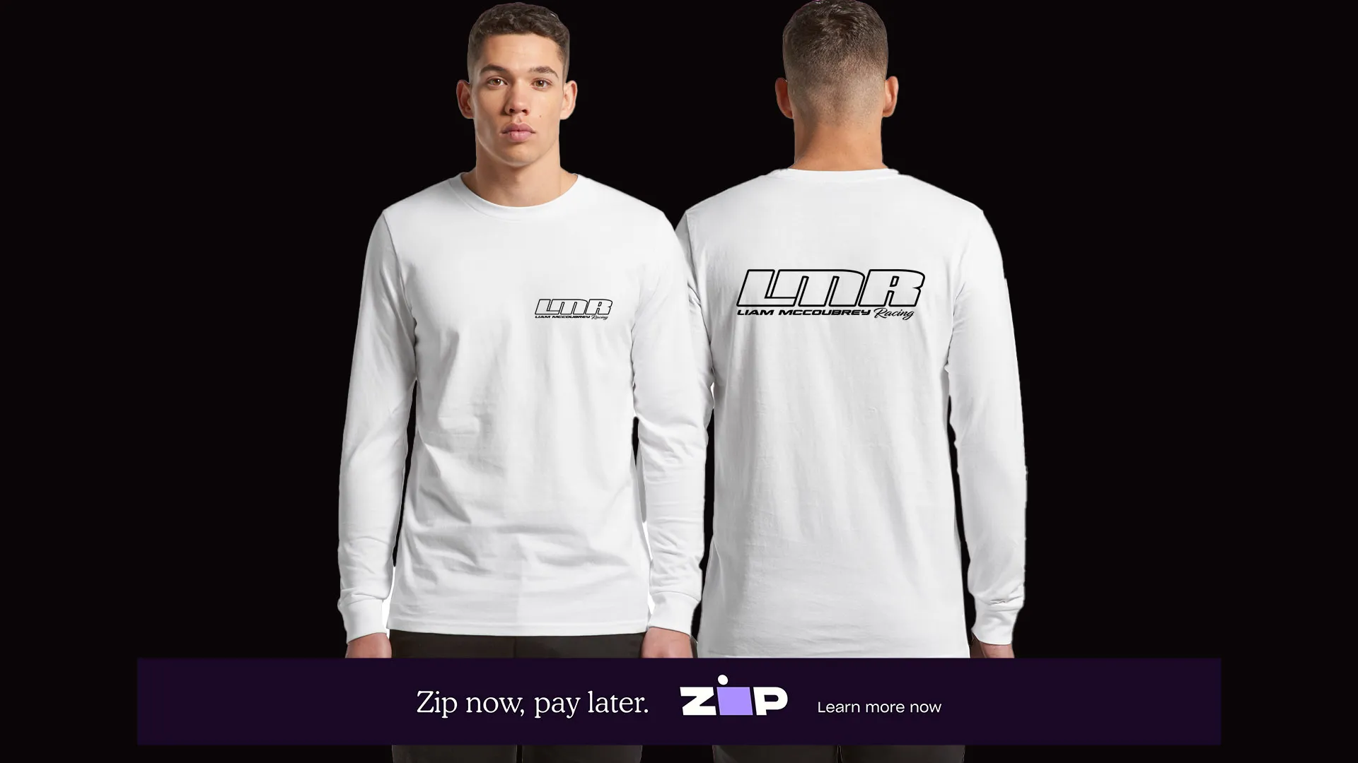 Mens Liam McCoubrey Racing Longsleeve Tee