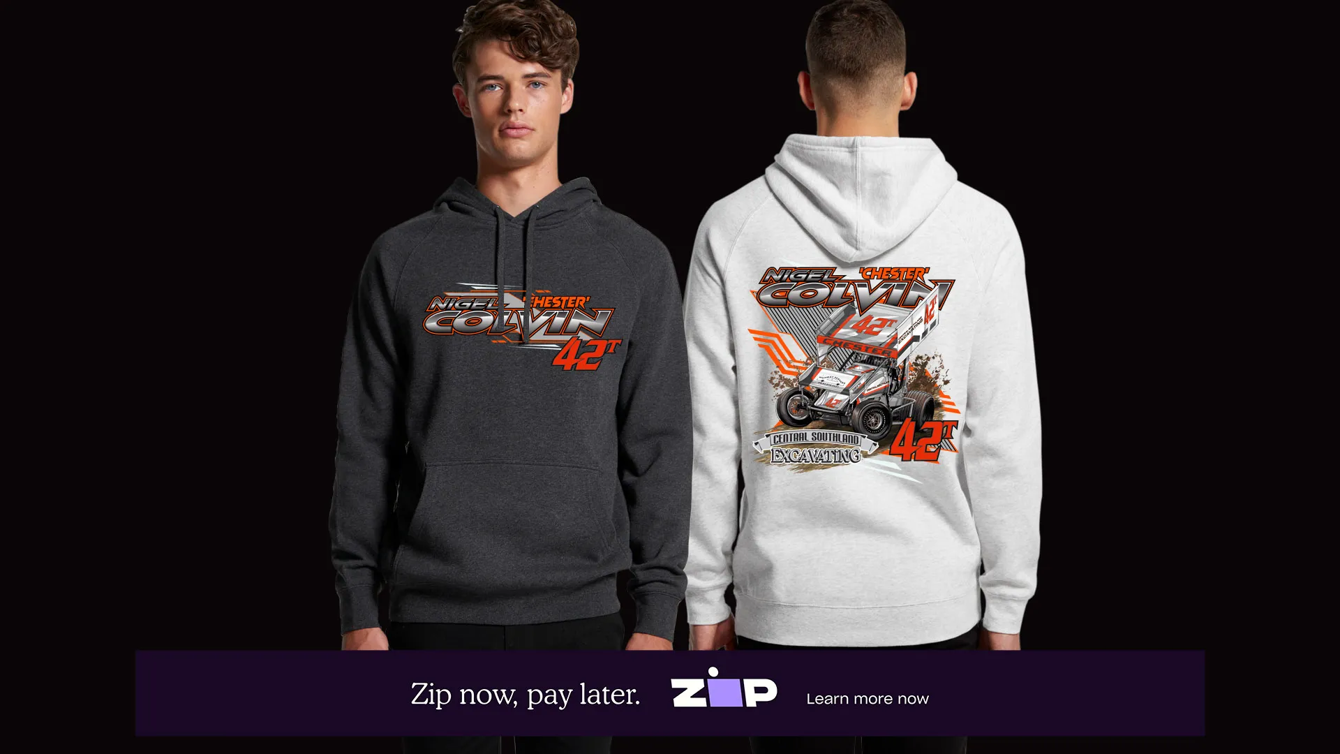 Mens Colvin Racing Hoodie