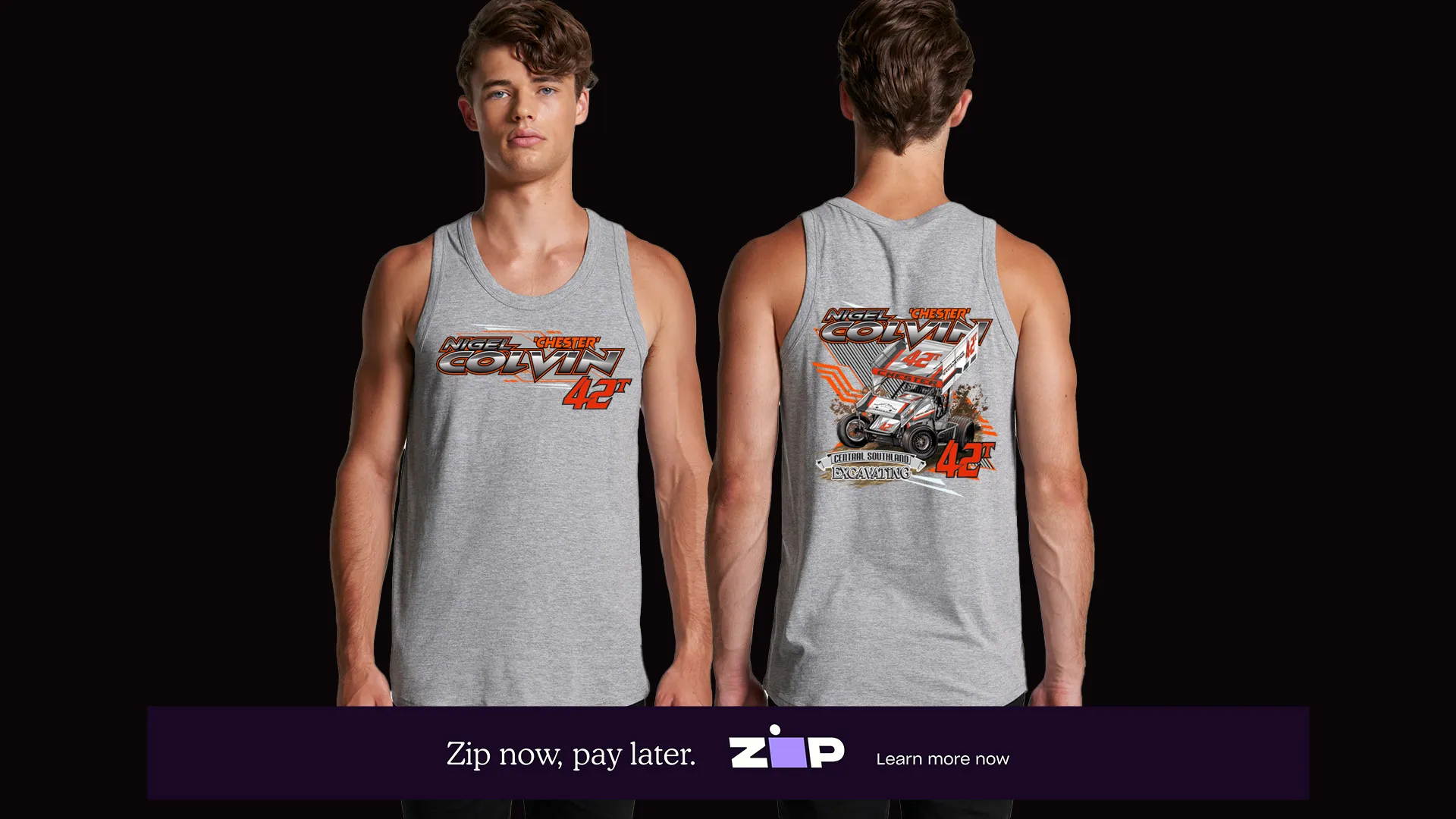 Mens Colvin Racing Singlet