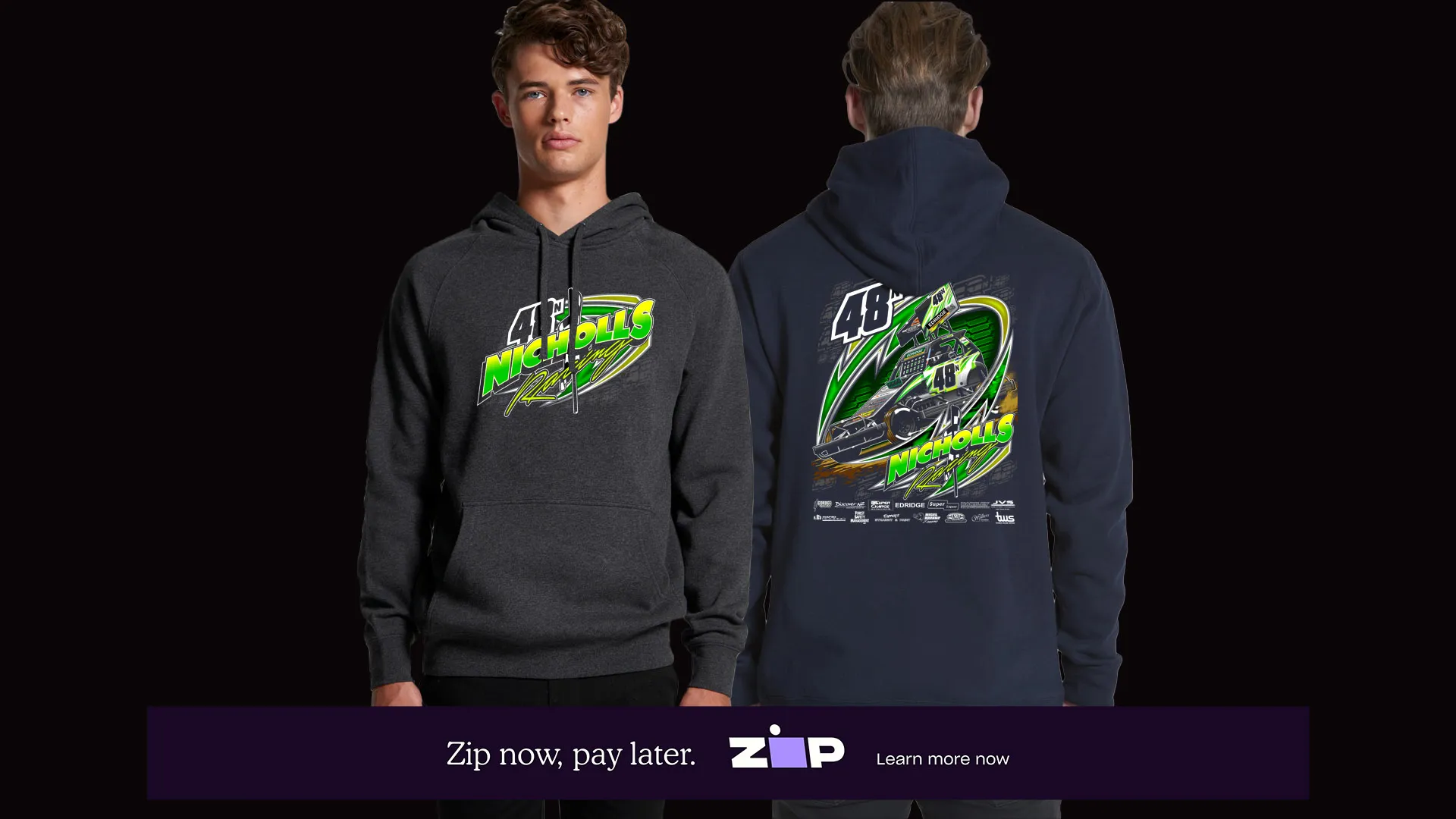 Mens Nicholls Racing Hoodie