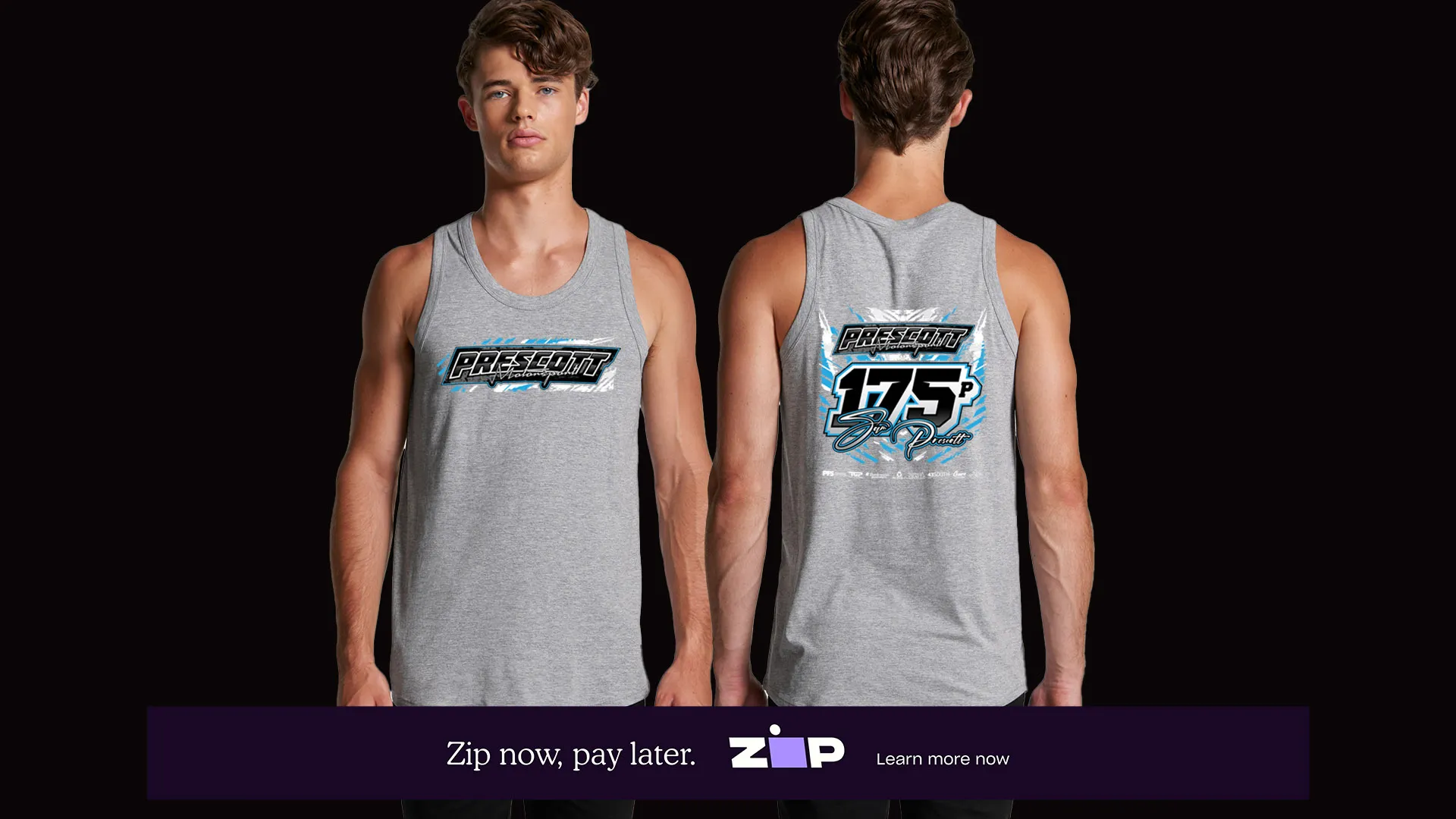 Mens Prescott Motorsport Singlet