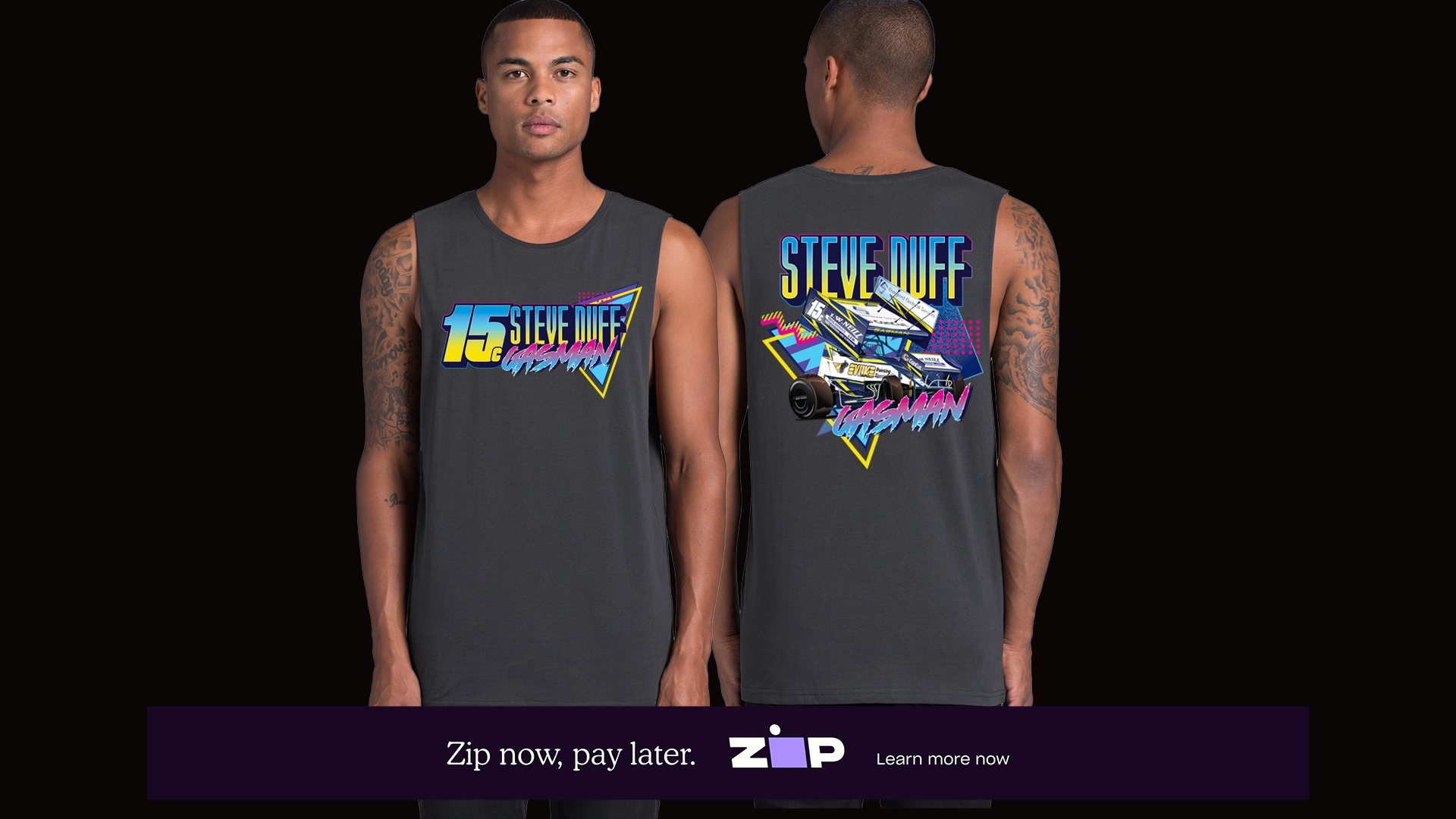 Mens Duff Motorsport 15C Tank