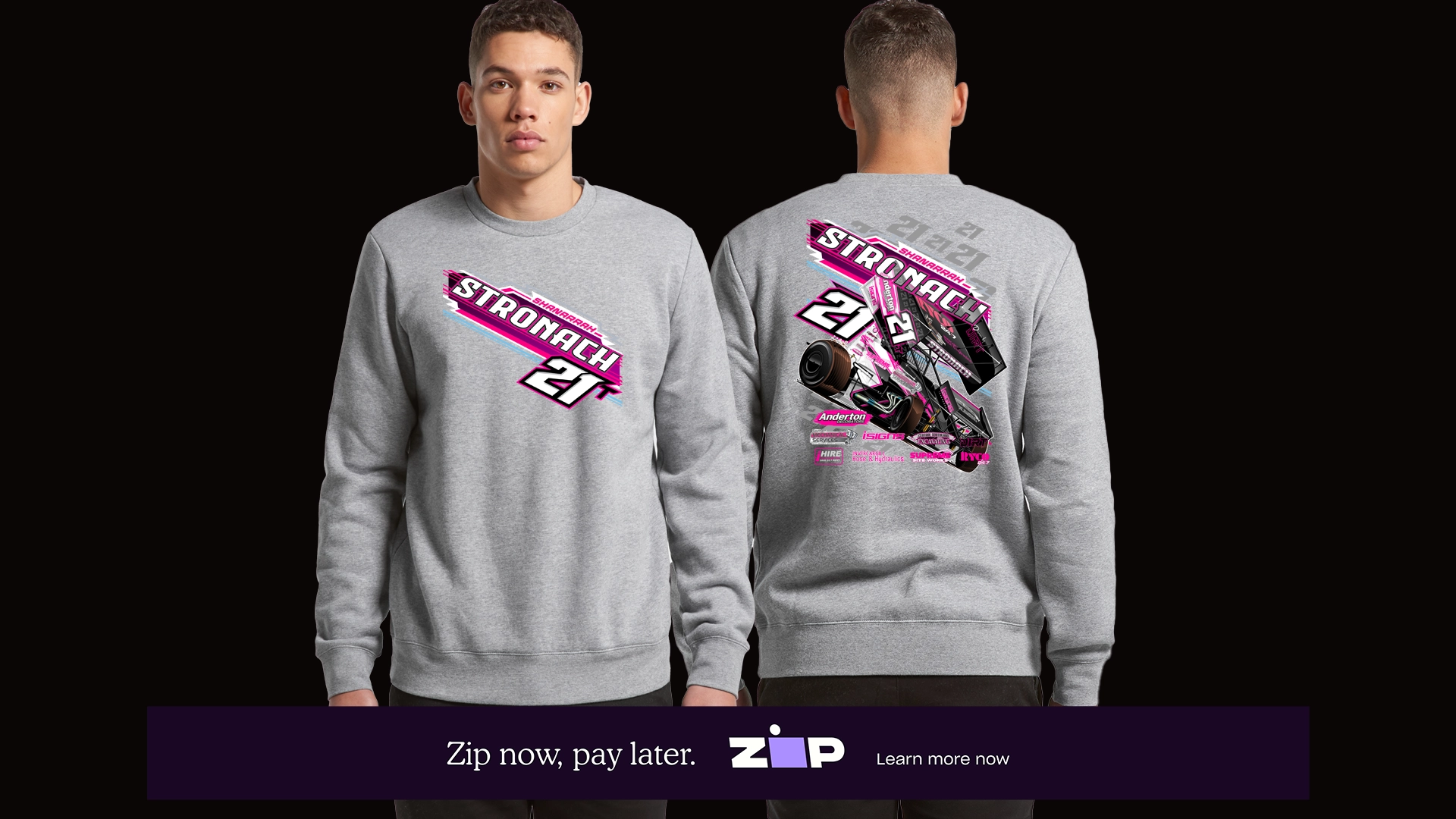 Mens Stronach Racing Crew
