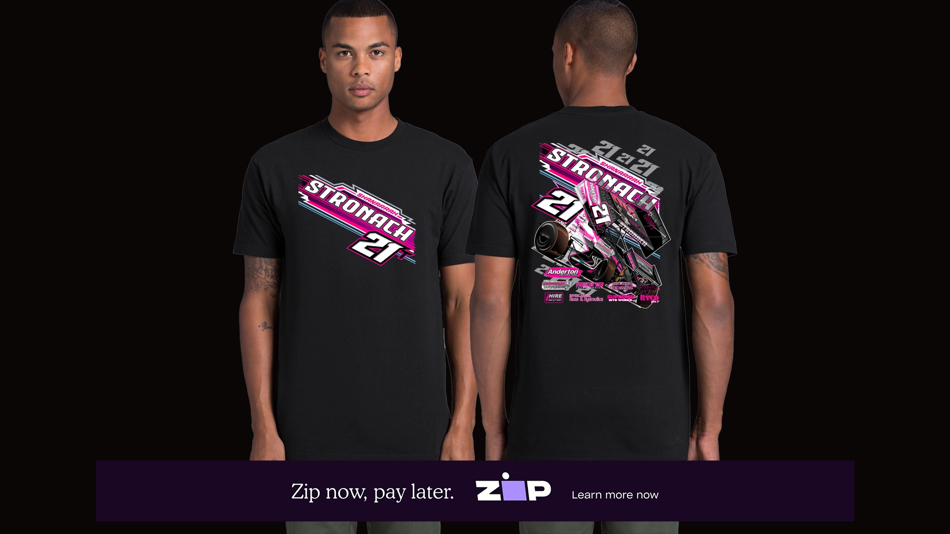 Mens Stronach Racing Tee