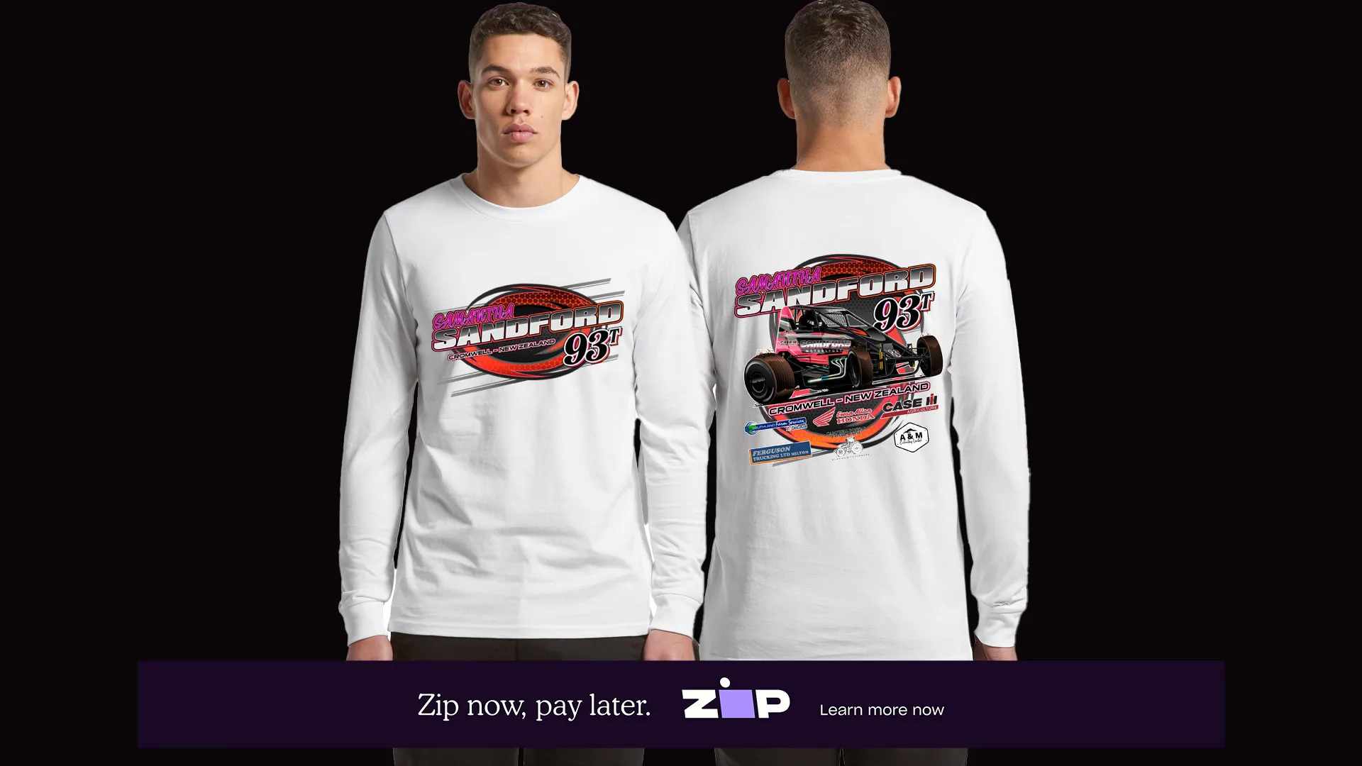 Mens Sandford Motorsport Longsleeve Tee