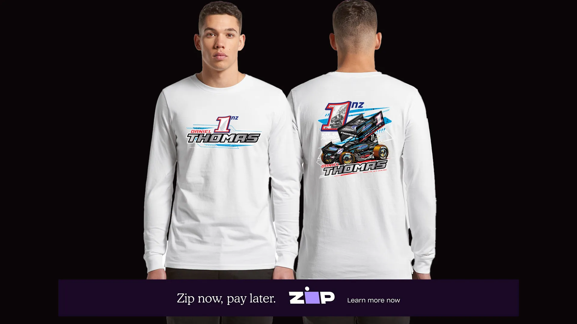 Mens Daniel Thomas Racing Longsleeve Tee