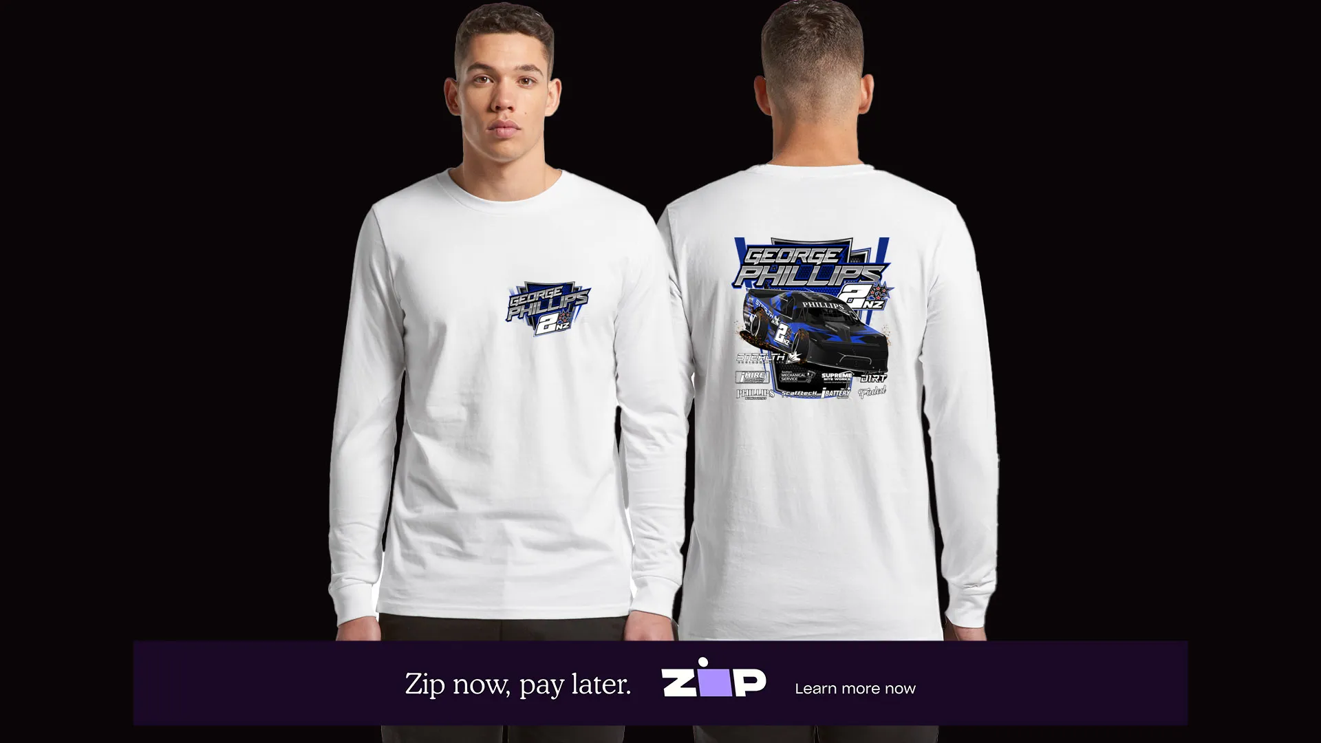 Mens Phillips Motorsport Longsleeve Tee