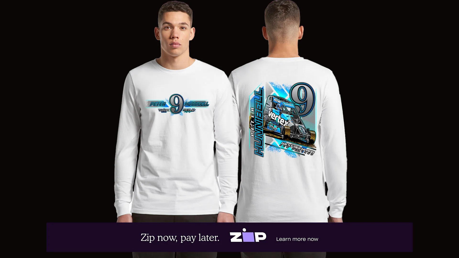 Mens Hunnibell Racing Longsleeve Tee