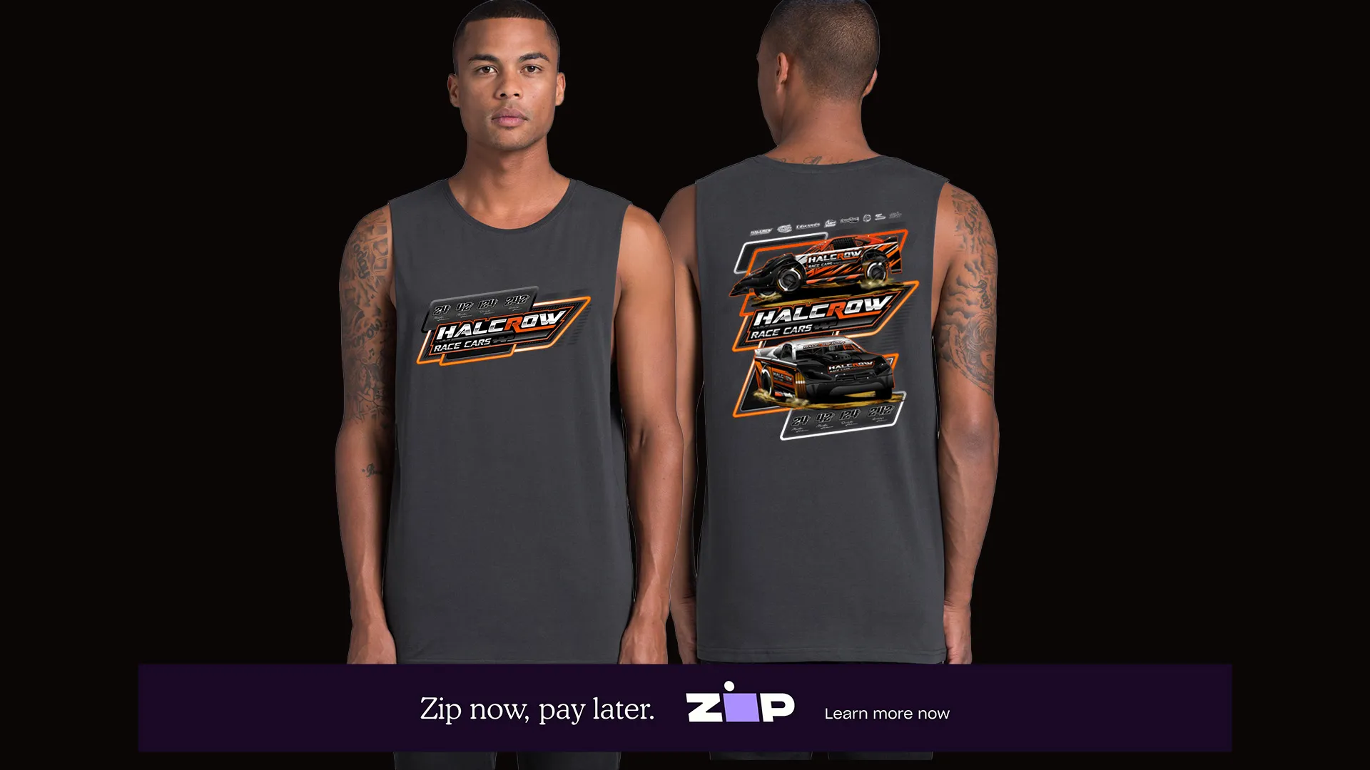 Mens Halcrow Race Cars Tank