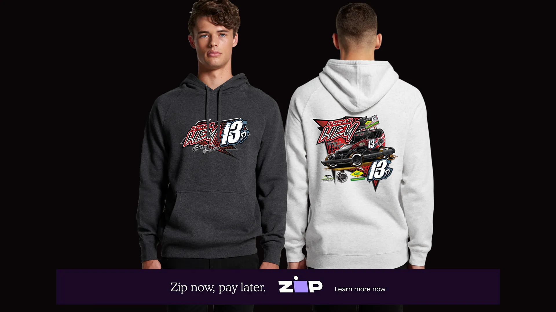Mens Lucas Hey 13P Hoodie