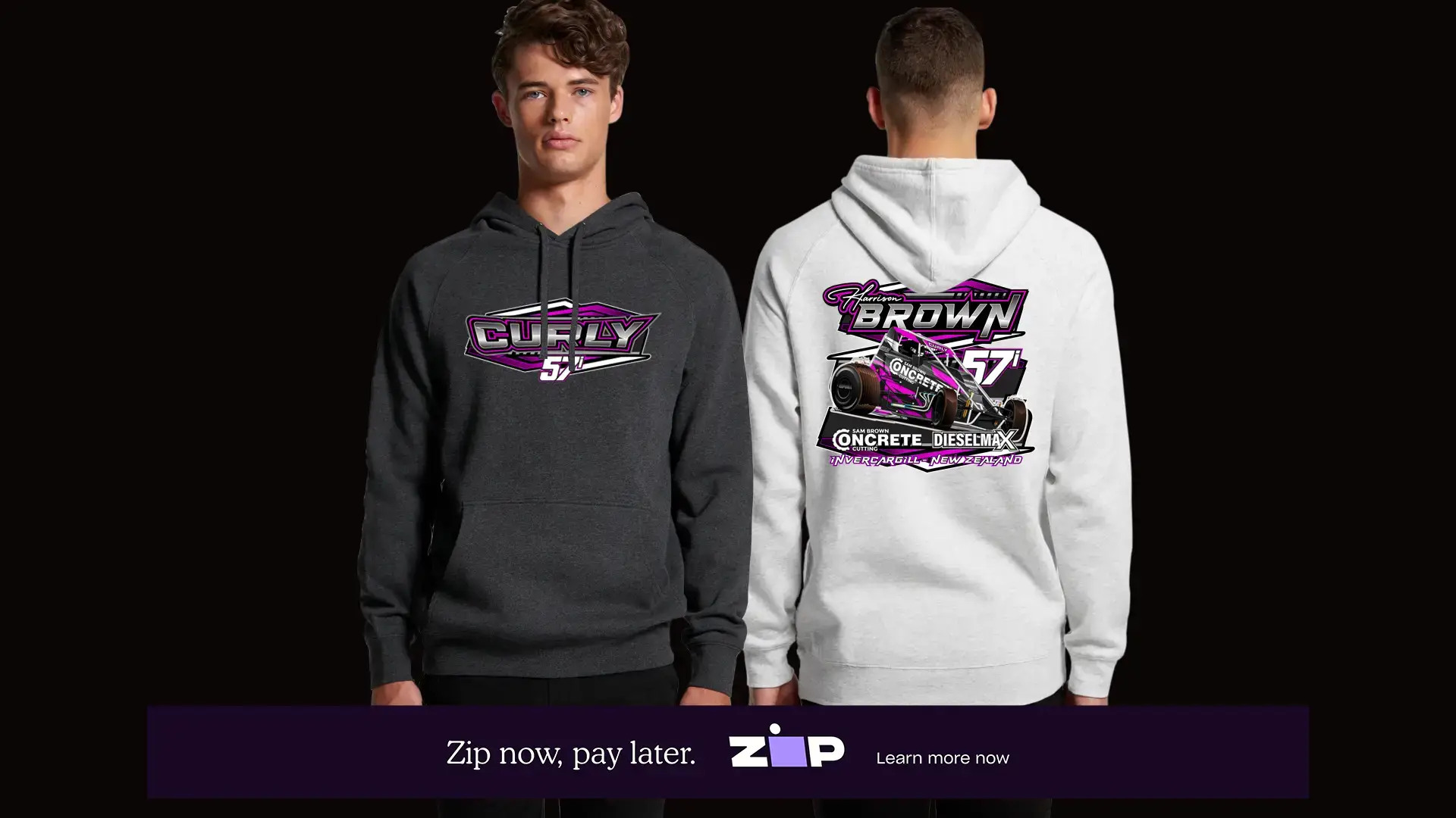 Mens Harrison Brown 57I Hoodie