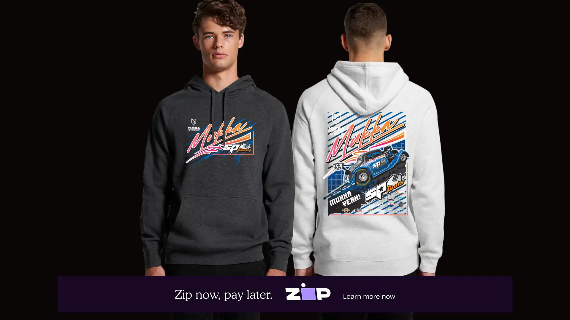 Mens Mukka Motorsport Willy Hoodie