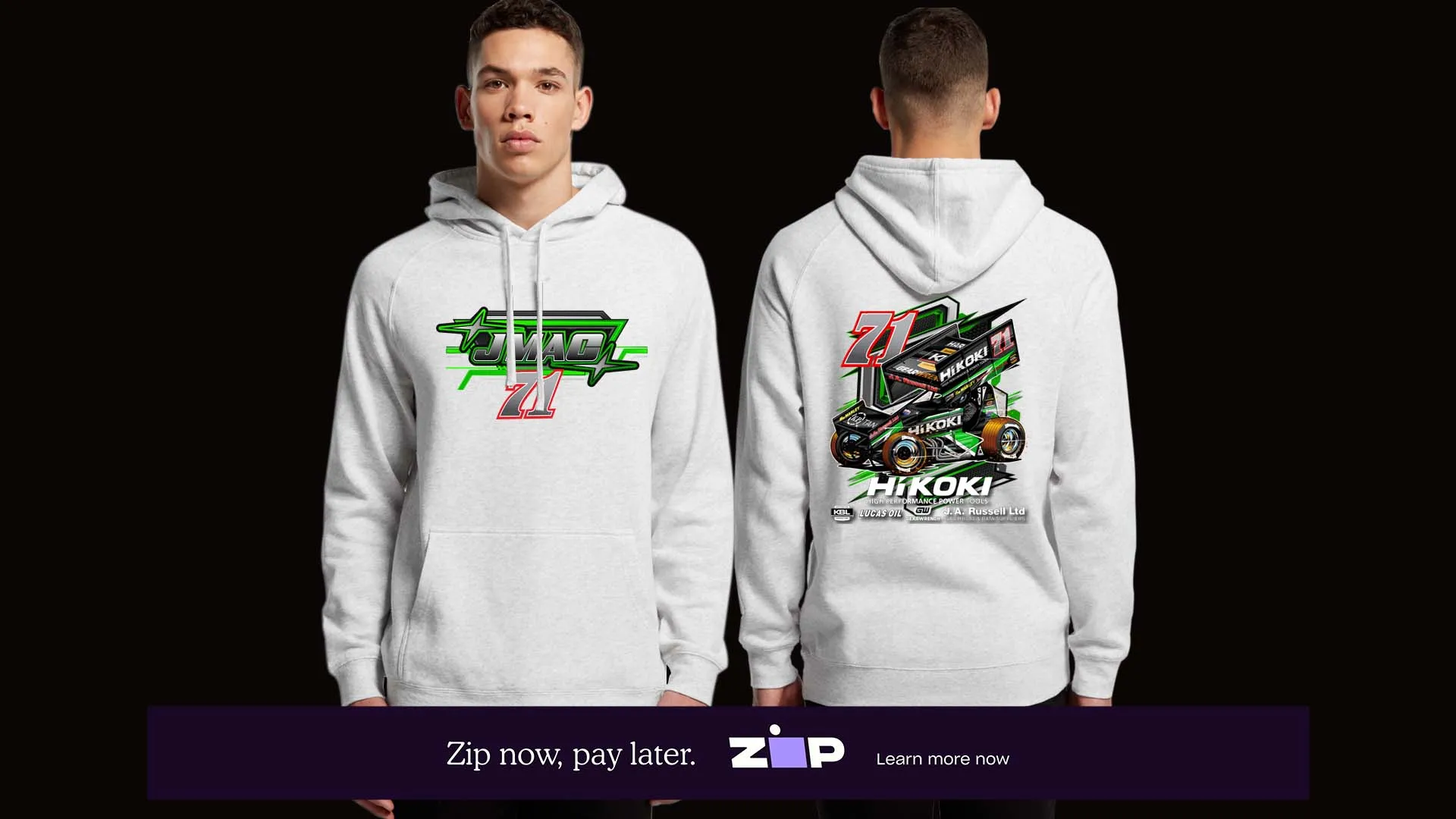 Mens Jamie McDonald Racing Hoodie