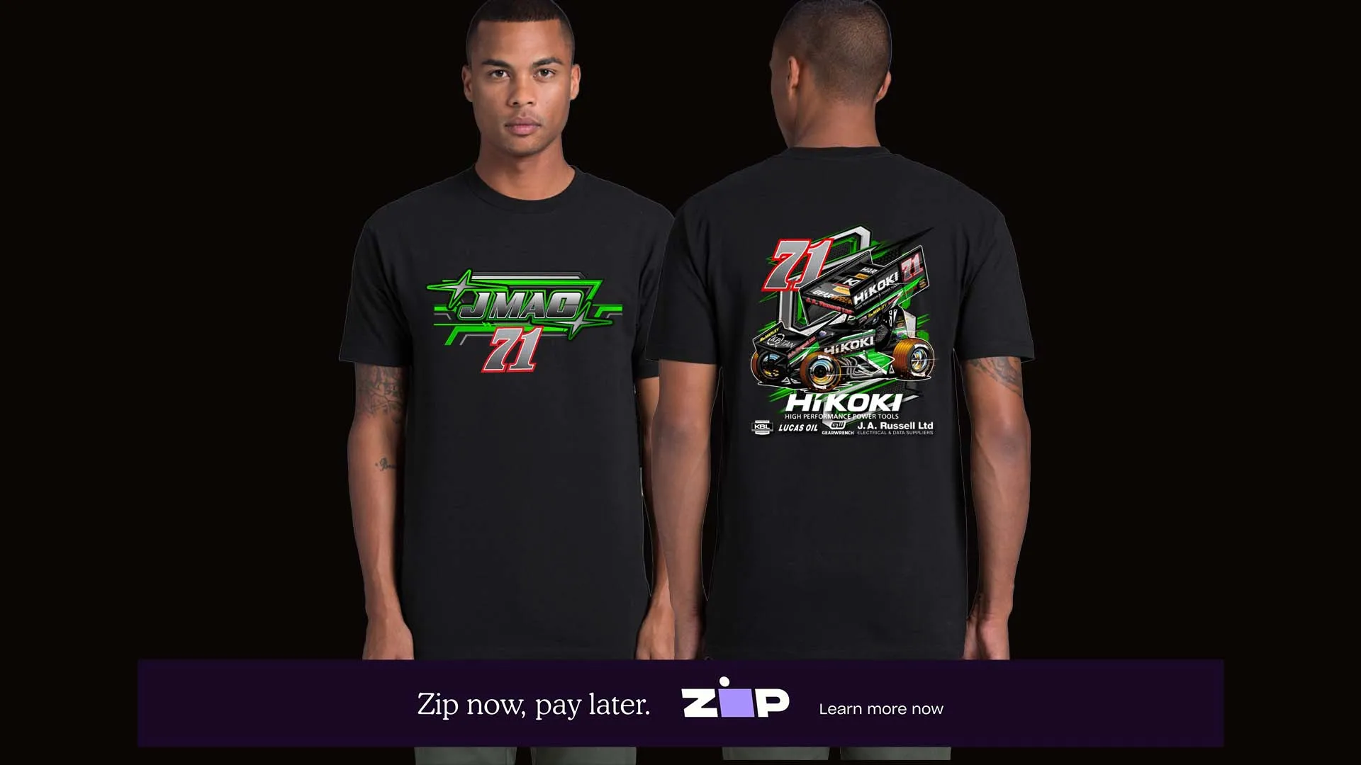 Mens Jamie McDonald Racing Tee