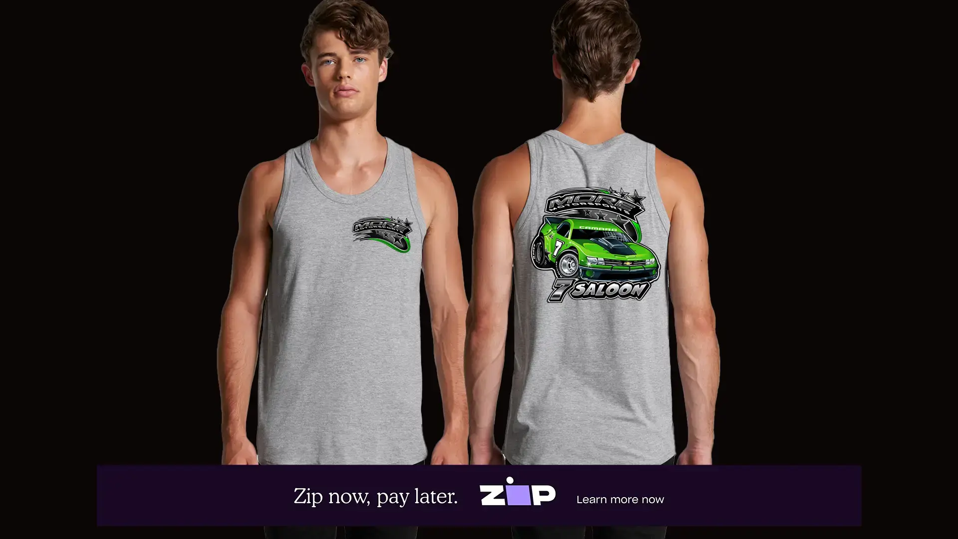 More Motorsports Singlet