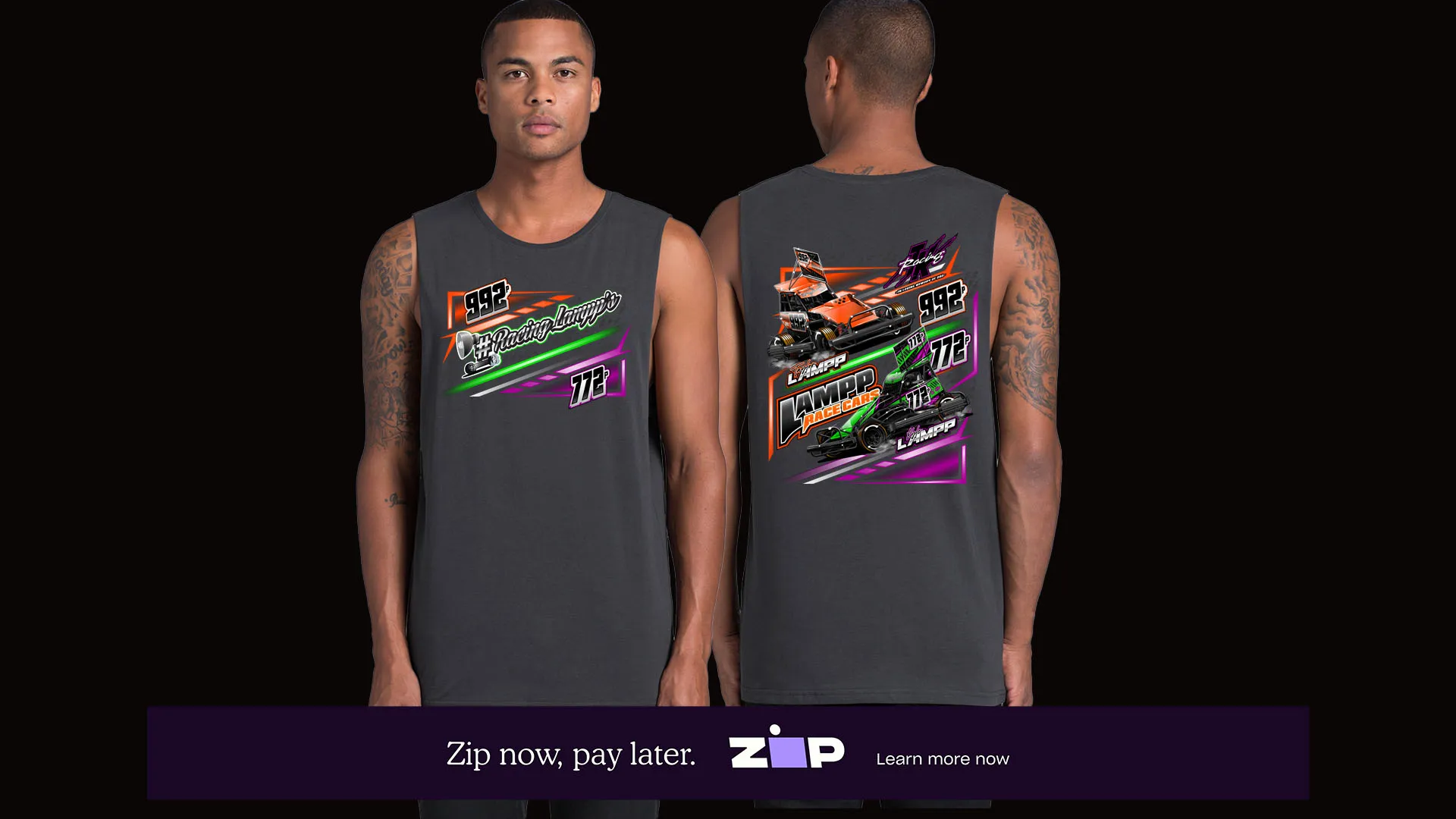 Mens Racing Lampps Tank
