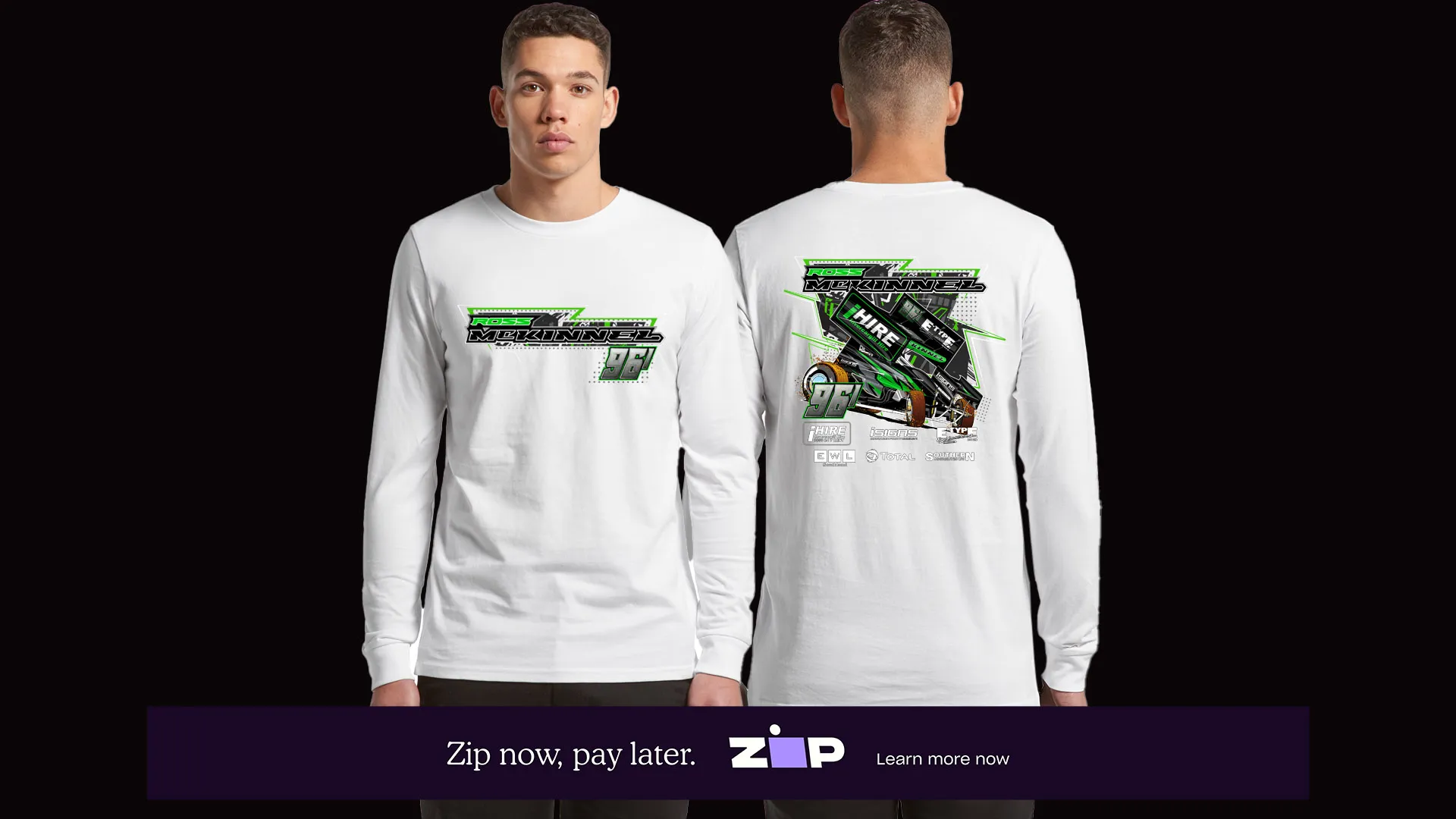 Mens McKinnel Racing Longsleeve Tee