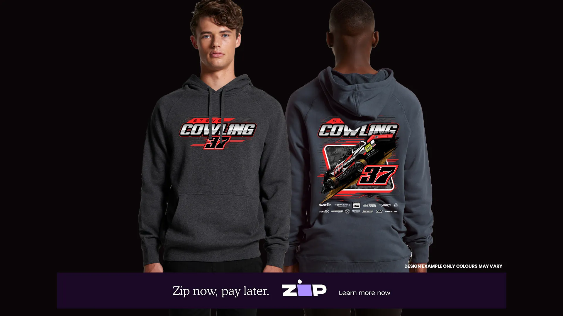 Mens Cowling Motorsport 37M Hoodie