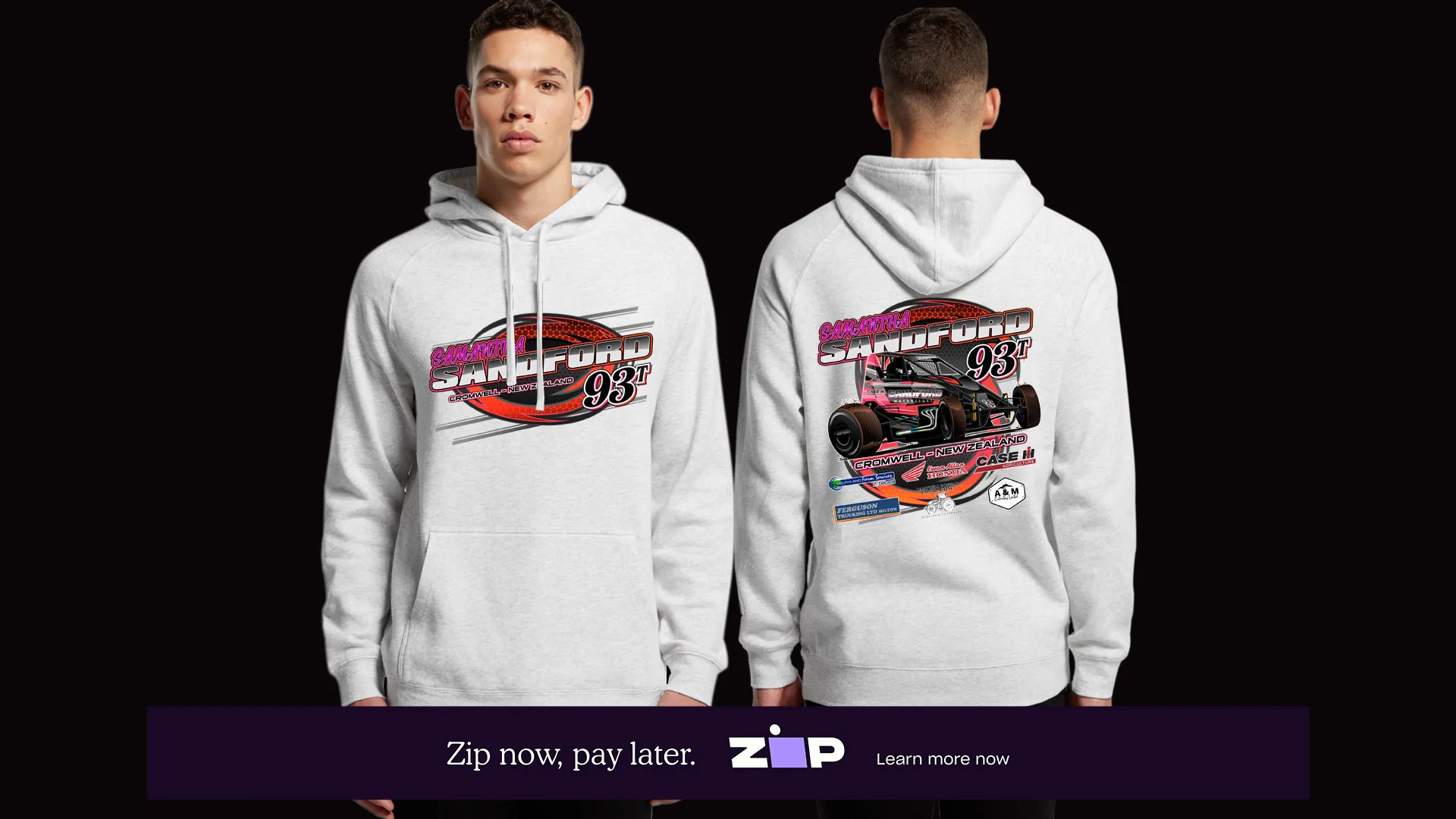 Mens Sandford Motorsport Hoodie