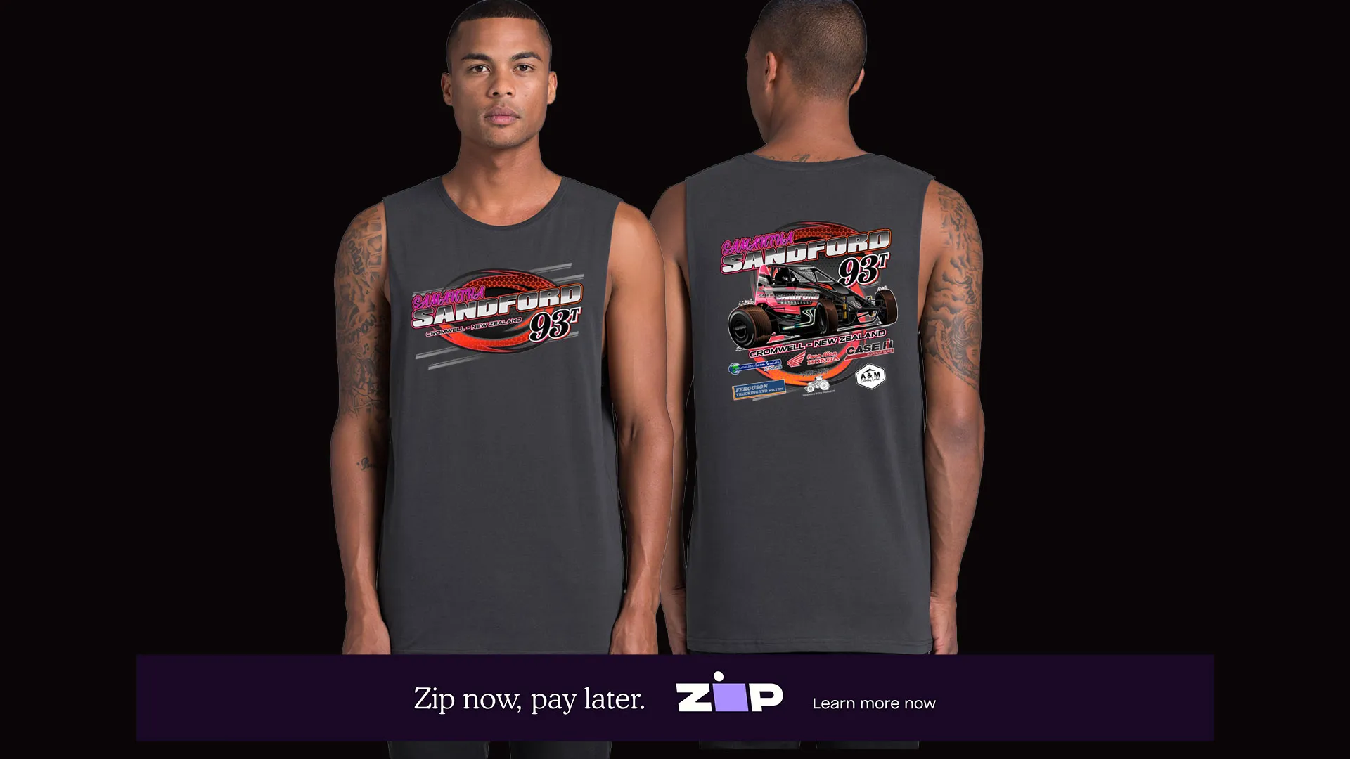 Mens Sandford Motorsport Tank