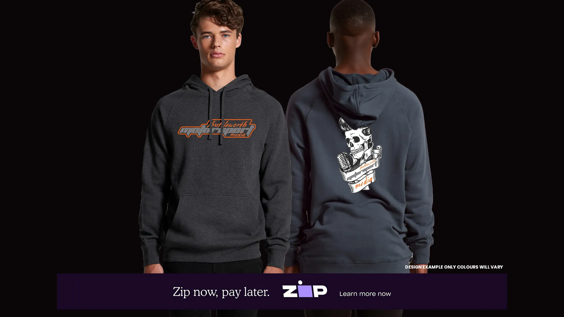 Mens Shuttleworth Motorsport Media Hoodie