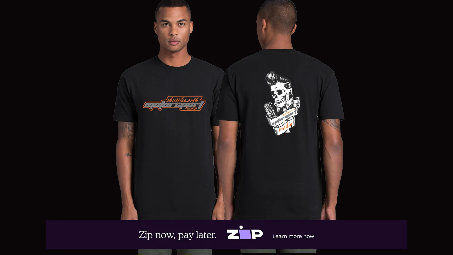 Mens Shuttleworth Motorsport Media Tee