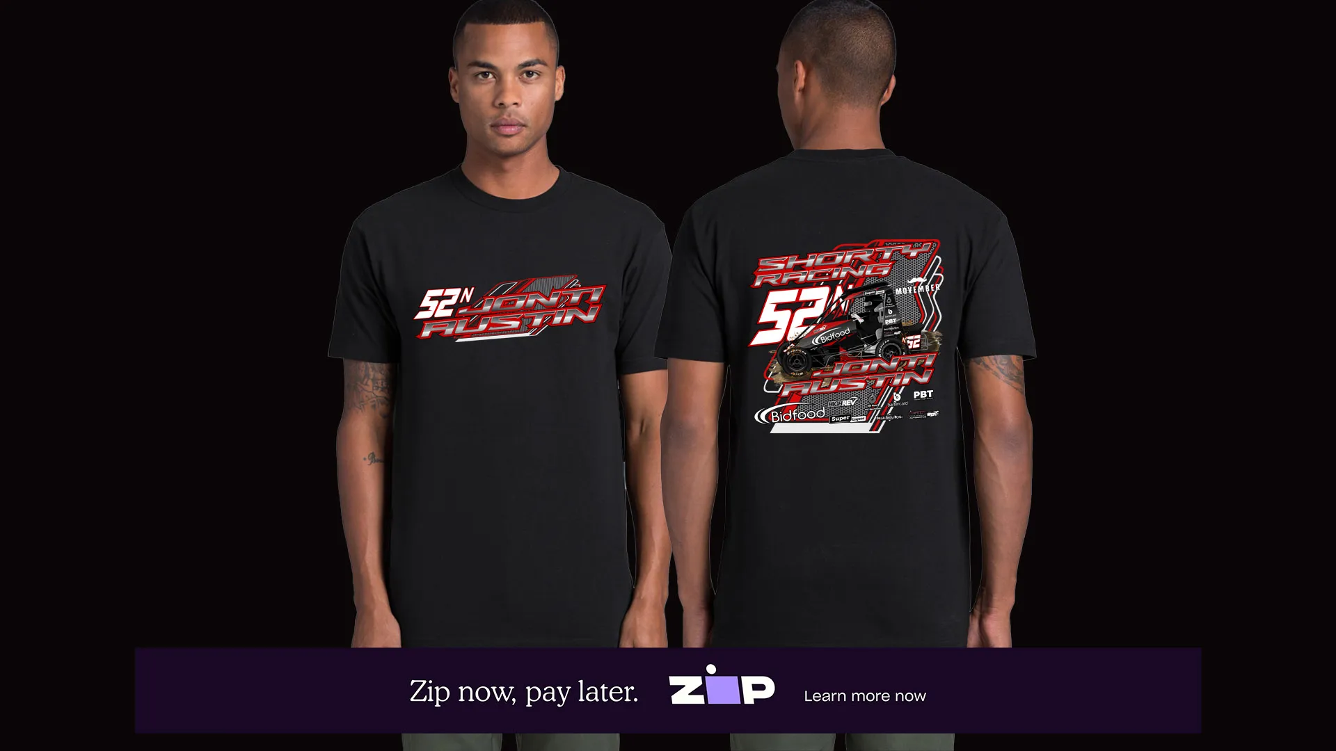 Mens Shorty Racing Tee