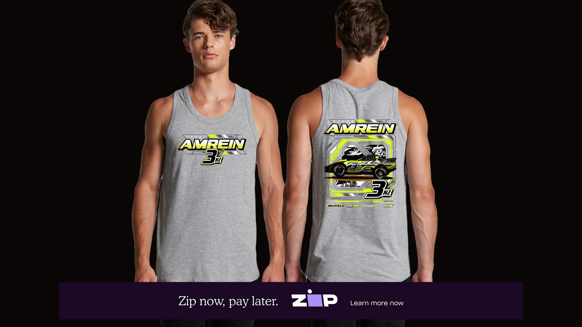 Mens Amrein Motorsport Singlet