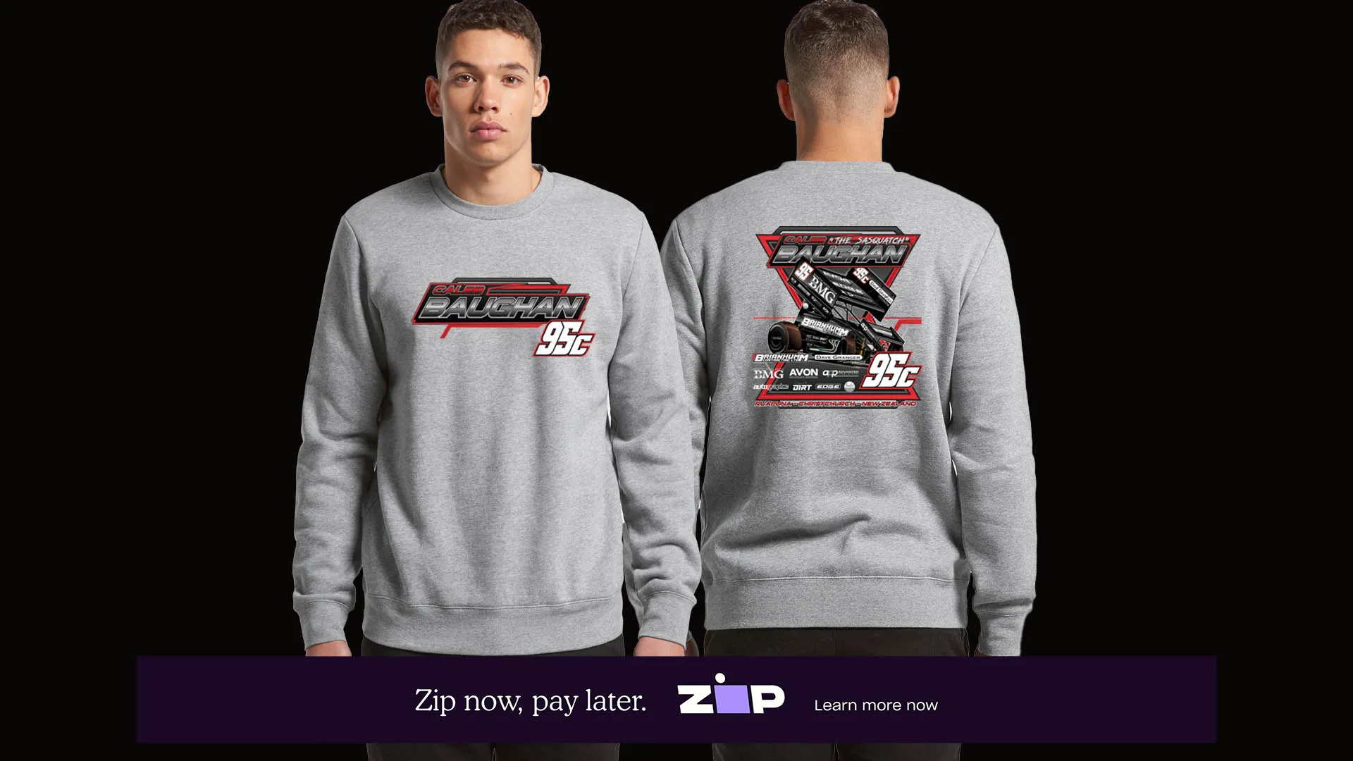 Mens Caleb Baughan Racing Crew