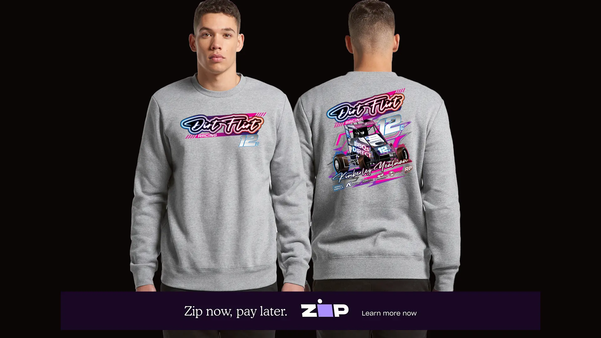 Mens Dirt Flirt Racing Team Crew