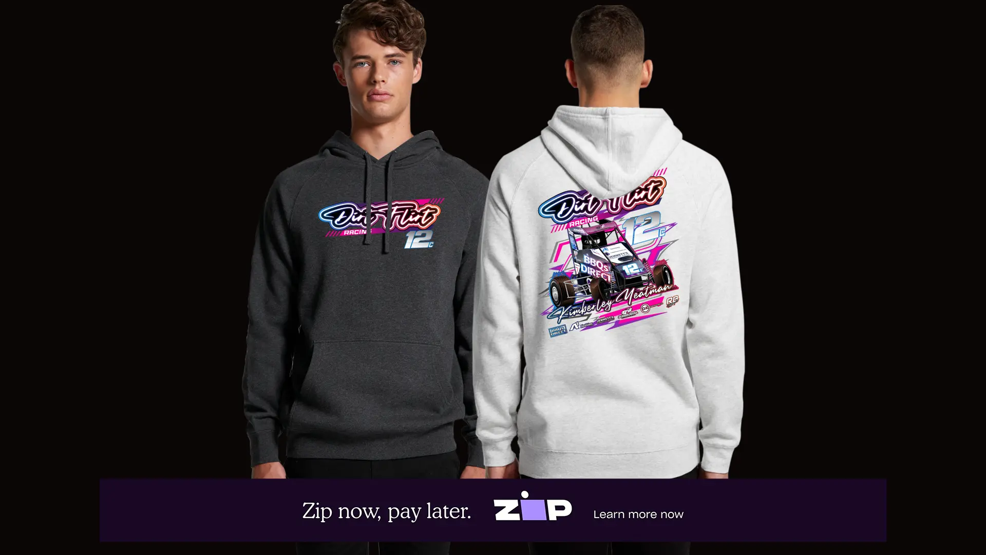 Kids Dirt Flirt Racing Team Hoodie