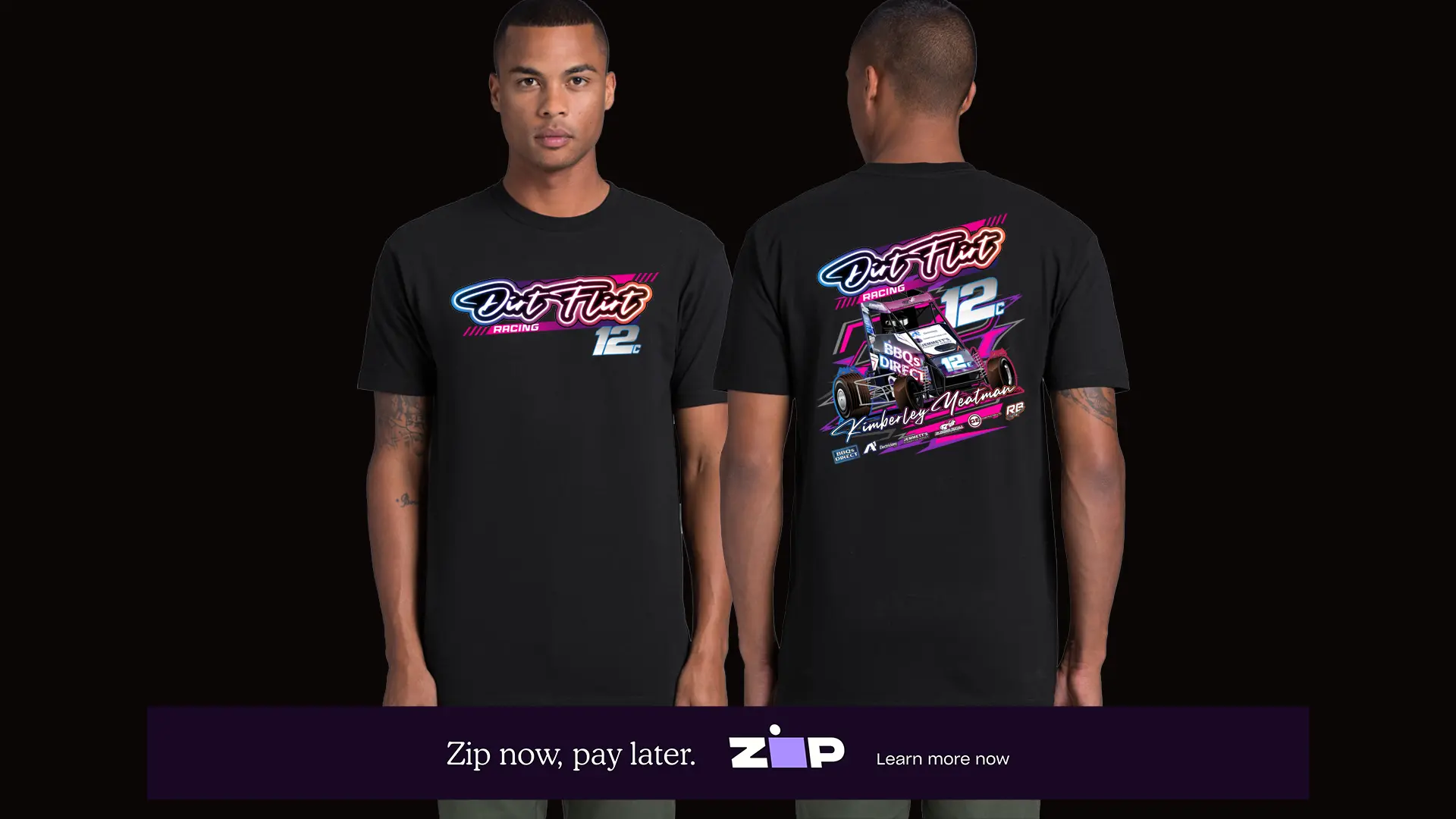 Mens Dirt Flirt Racing Team Tee