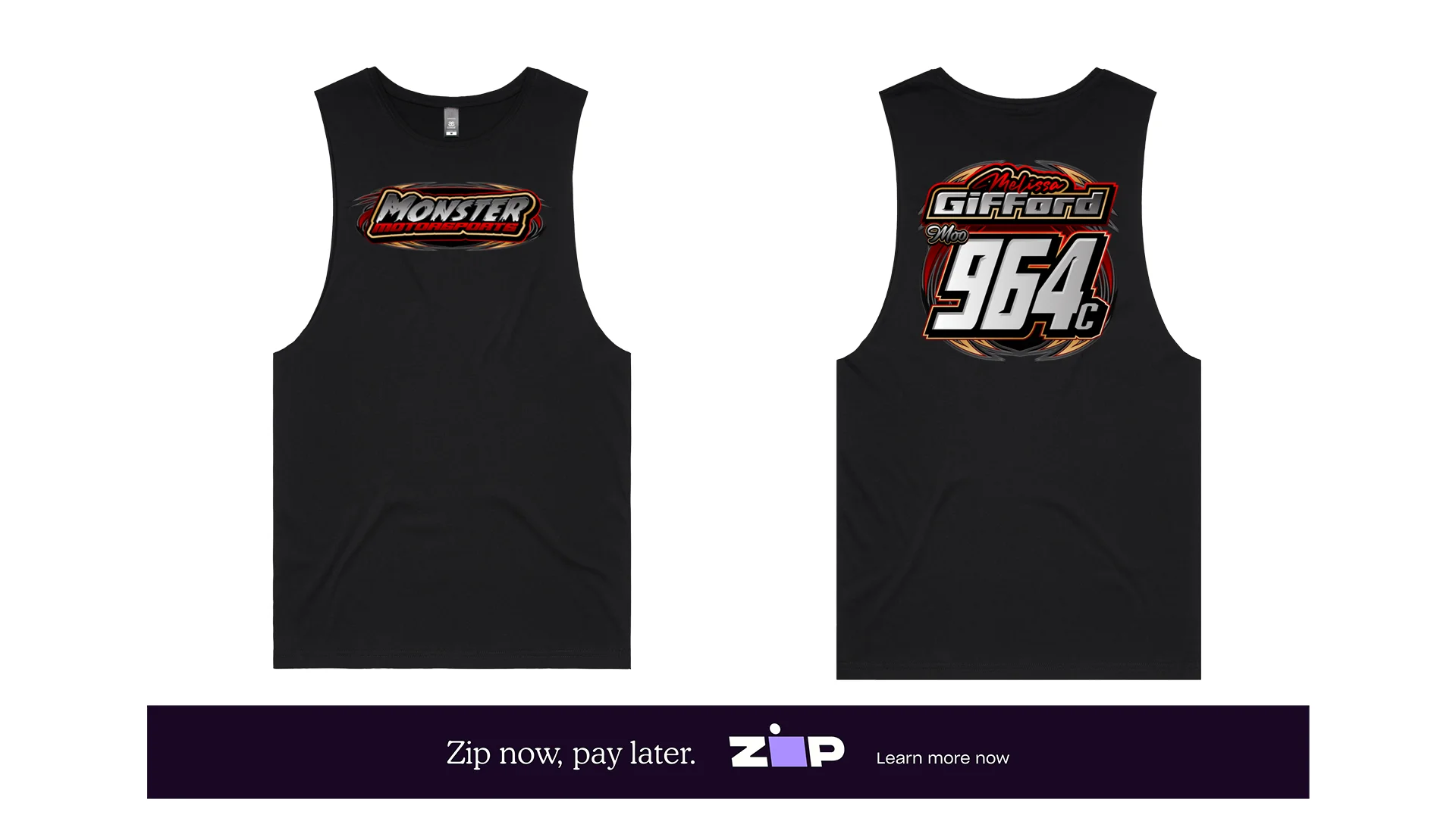 Mens Monster Motorsports Tank