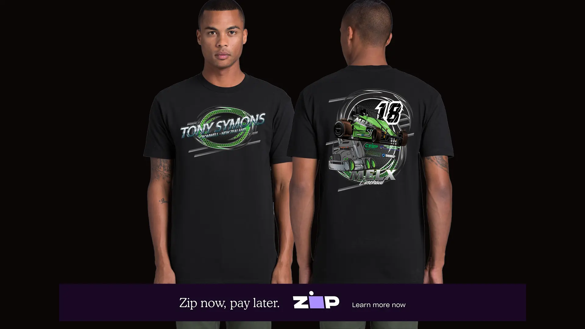 Mens Mel X Racing Tee