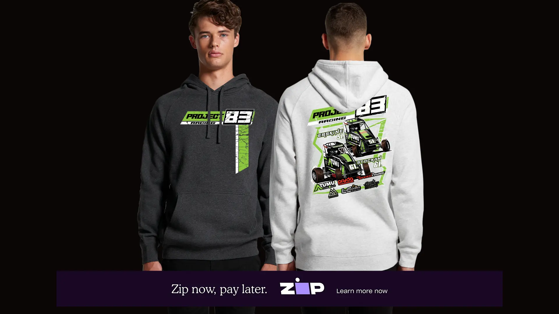 Mens Project 83 Racing Hoodie