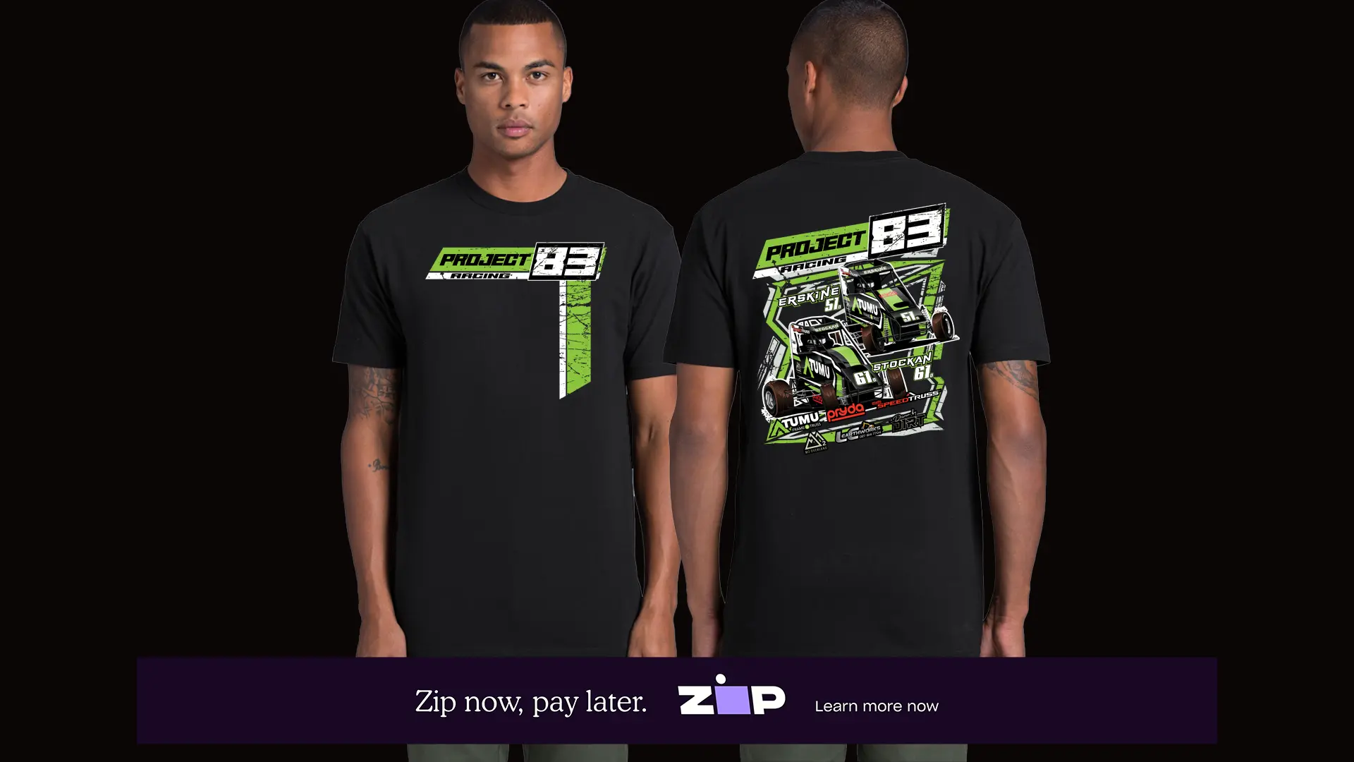 Mens Project 83 Racing Tee