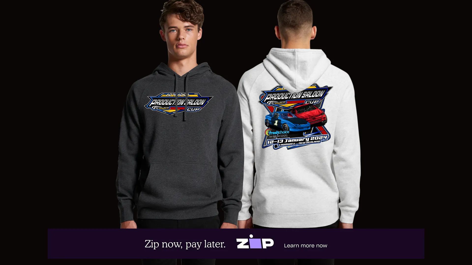 Mens Aotearoa Production Saloon Cup Hoodie