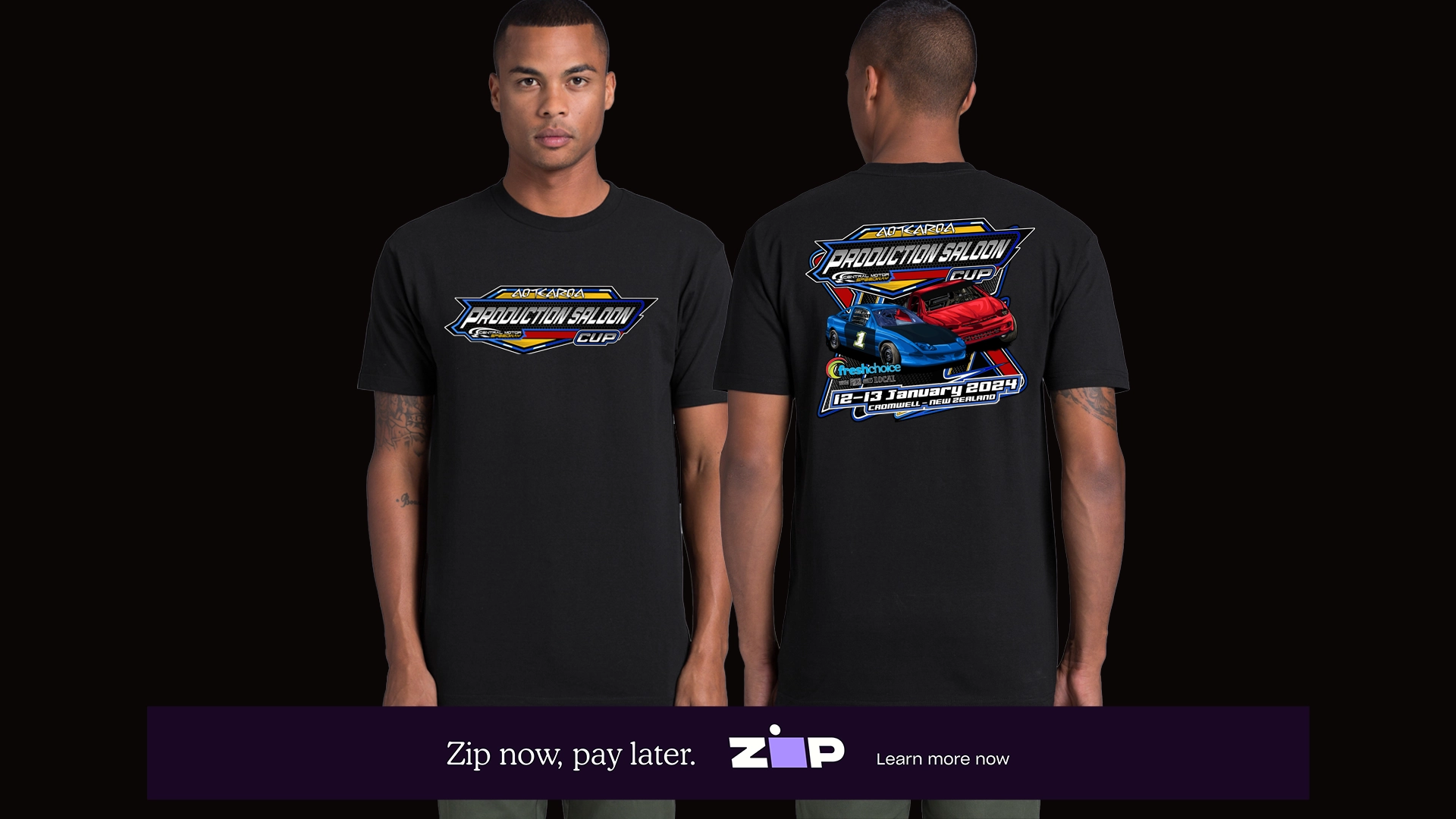 Mens Aotearoa Production Saloon Cup Tee