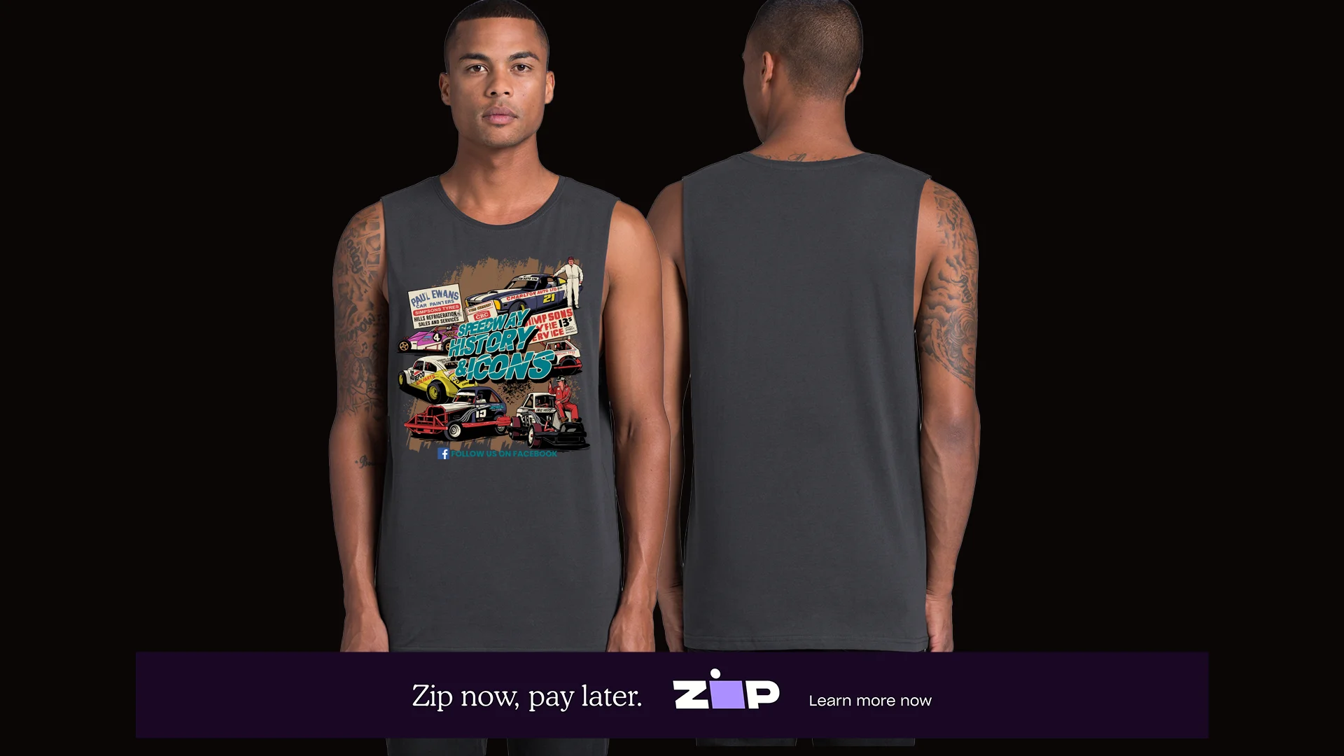 Mens Speedway History and Icons Tank